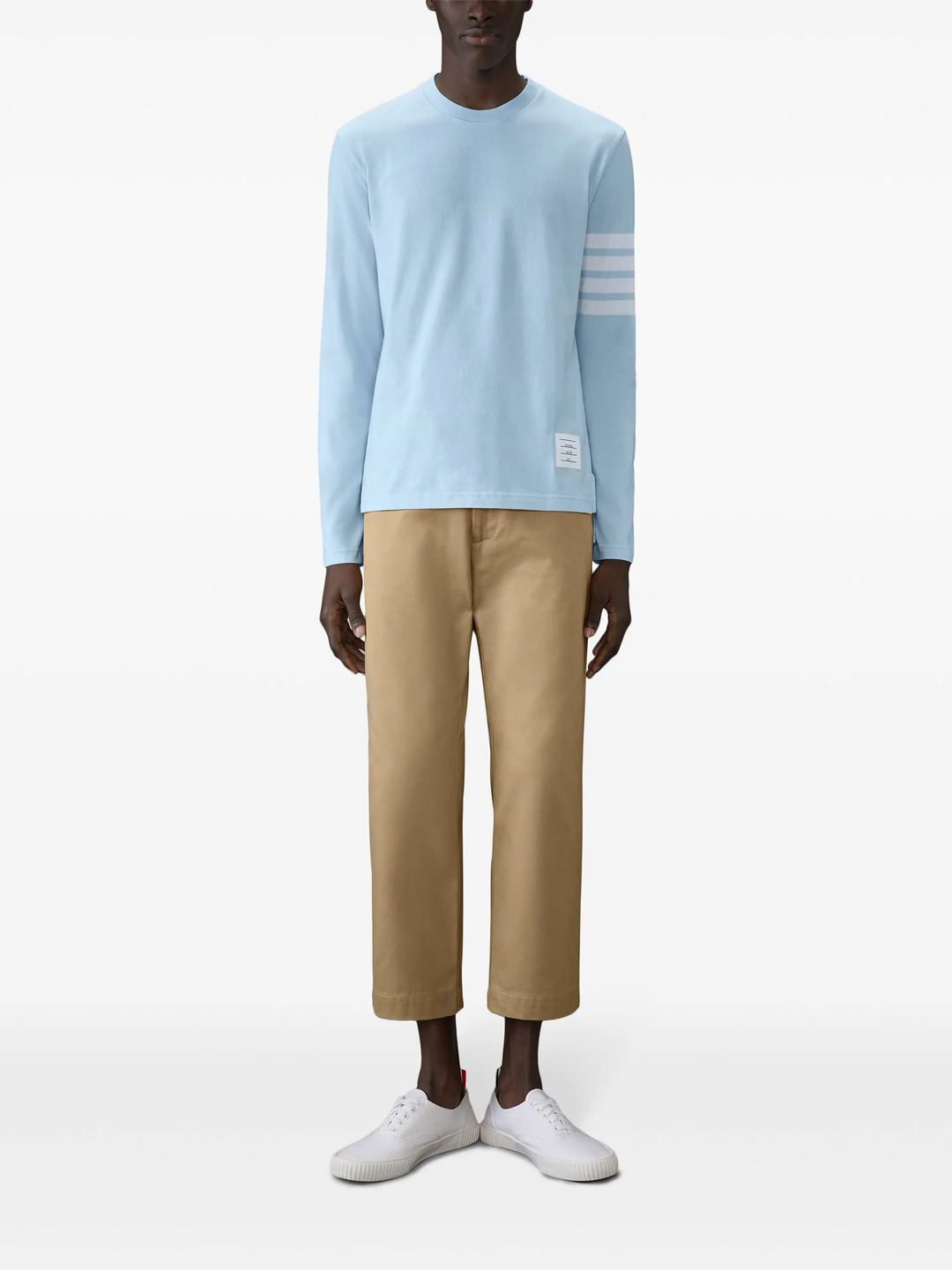 Long Sleeve Tee With 4Bar - 2