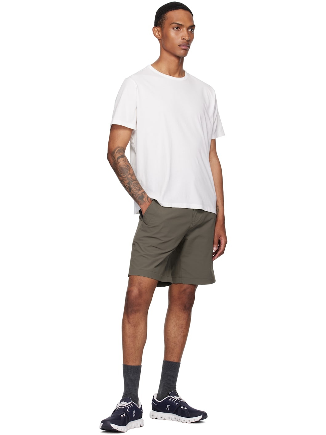 Navy Cloud 6 Sneakers - 5