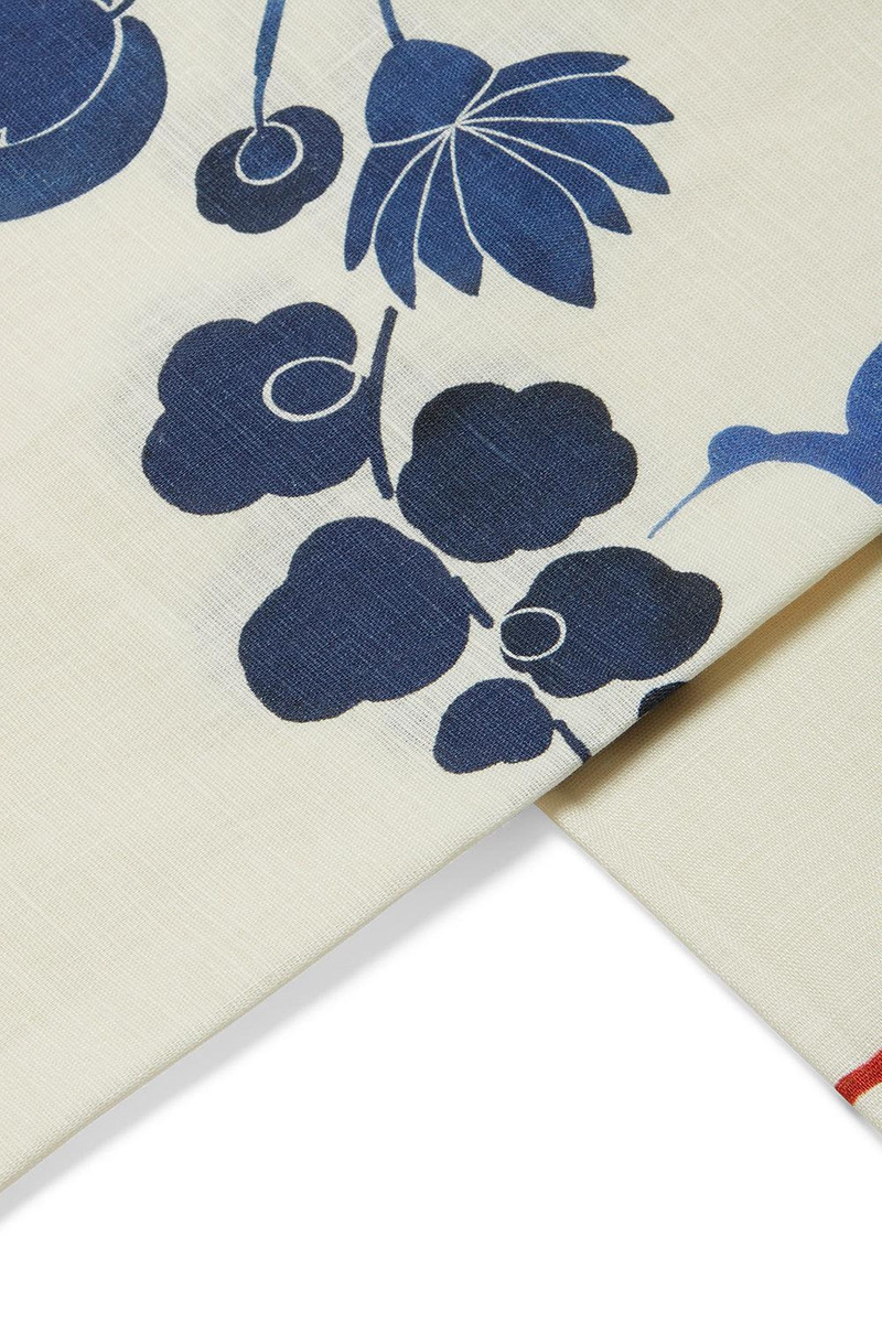 La DoubleJ Large Tablecloth - Wildbird Placee Blue outlook