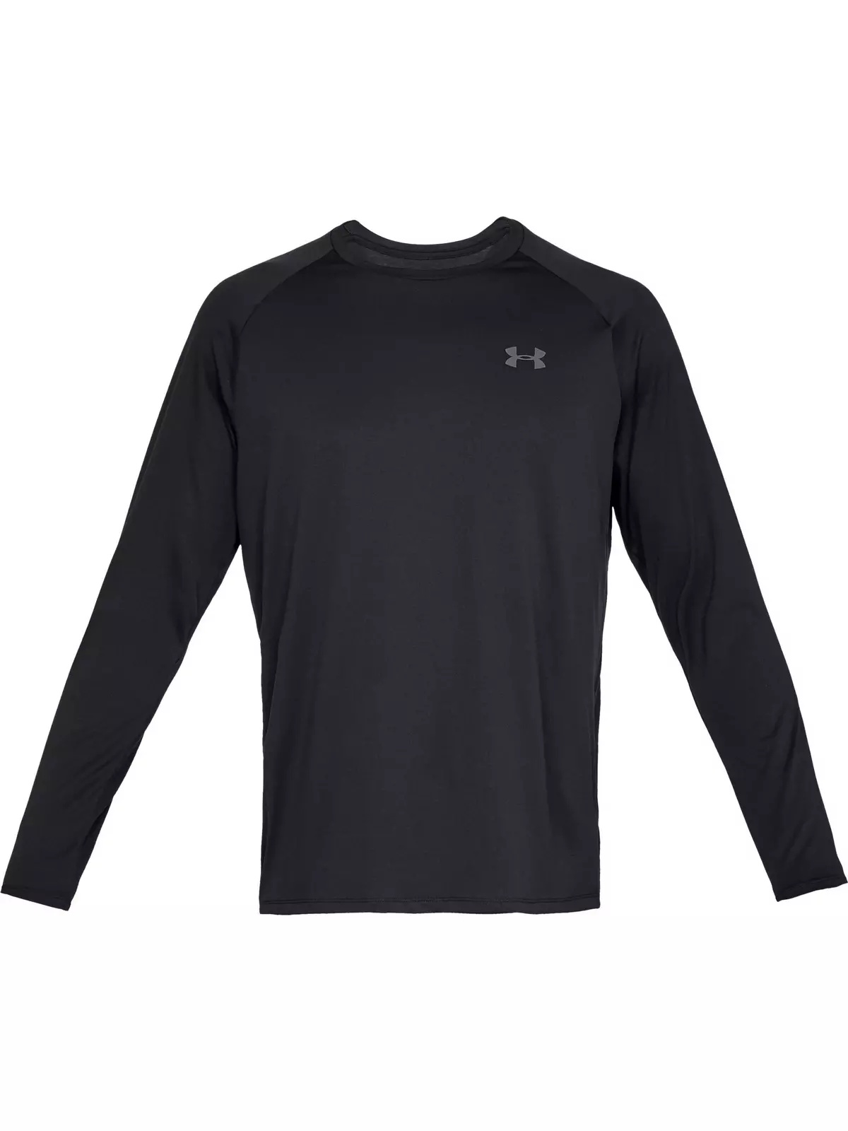 Men's Tech Long Sleeve Black Tee - 4