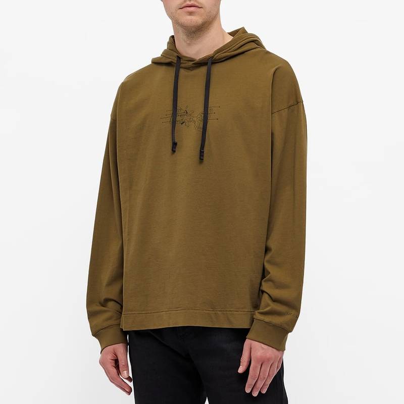 END. x 1017 Alyx 9SM Buckle Print Hooded Sweat 4