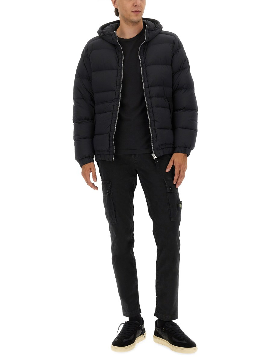 PADDED DOWN JACKET WITH HOOD - 2