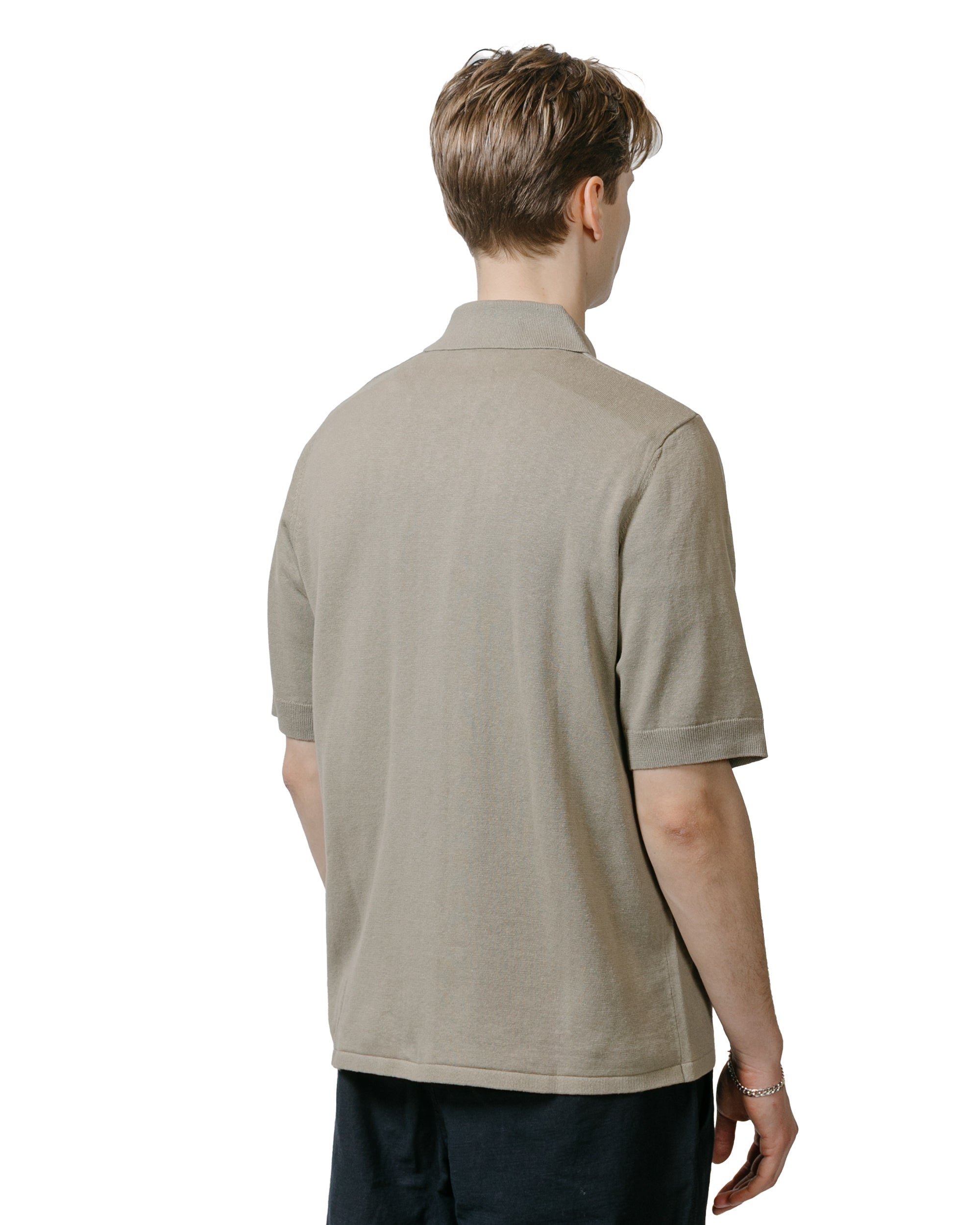 Rollo Cotton Linen SS Shirt Clay - 3