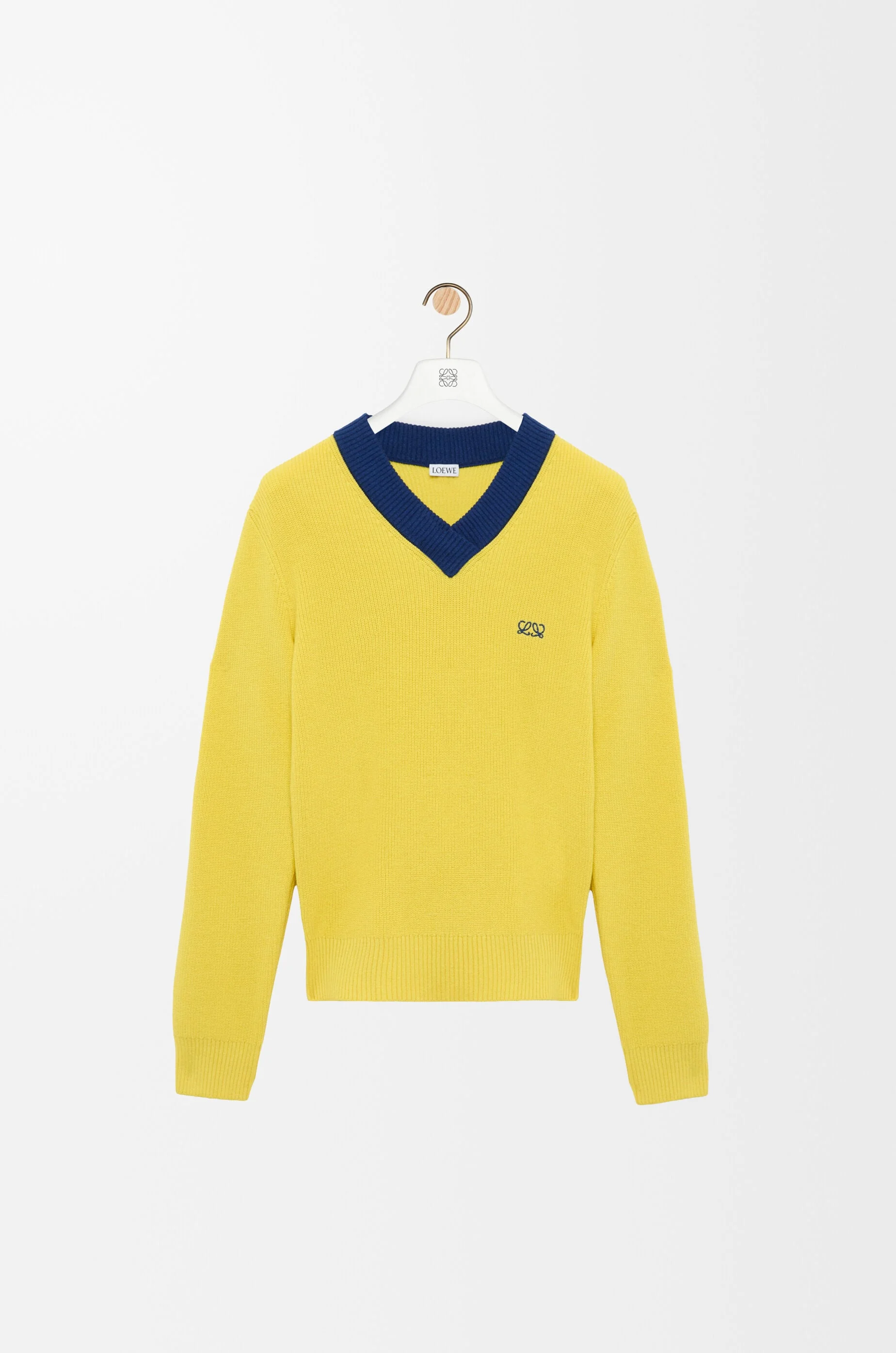 Sweater in cotton and wool - 1