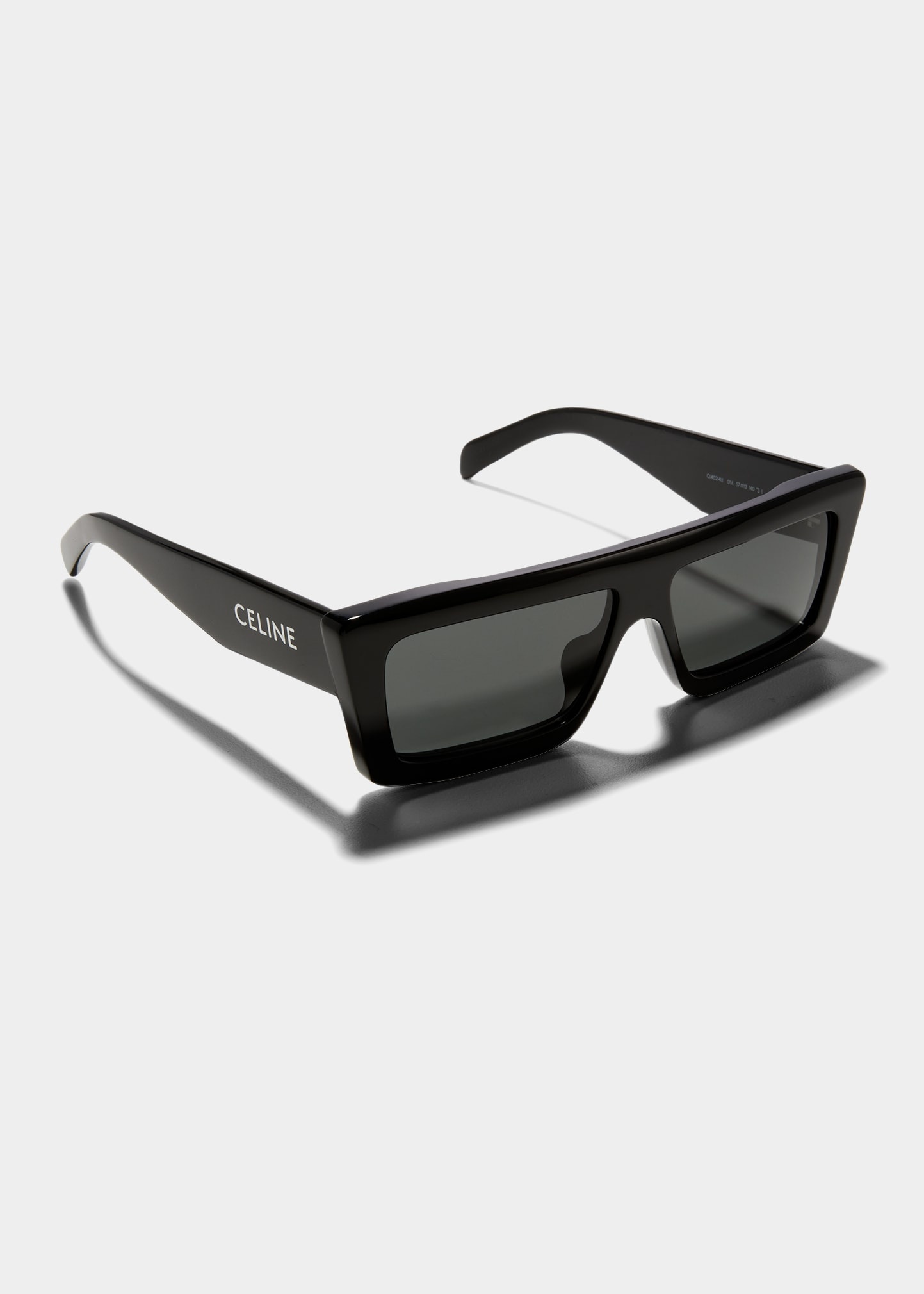 Logo Rectangle Acetate Sunglasses - 1