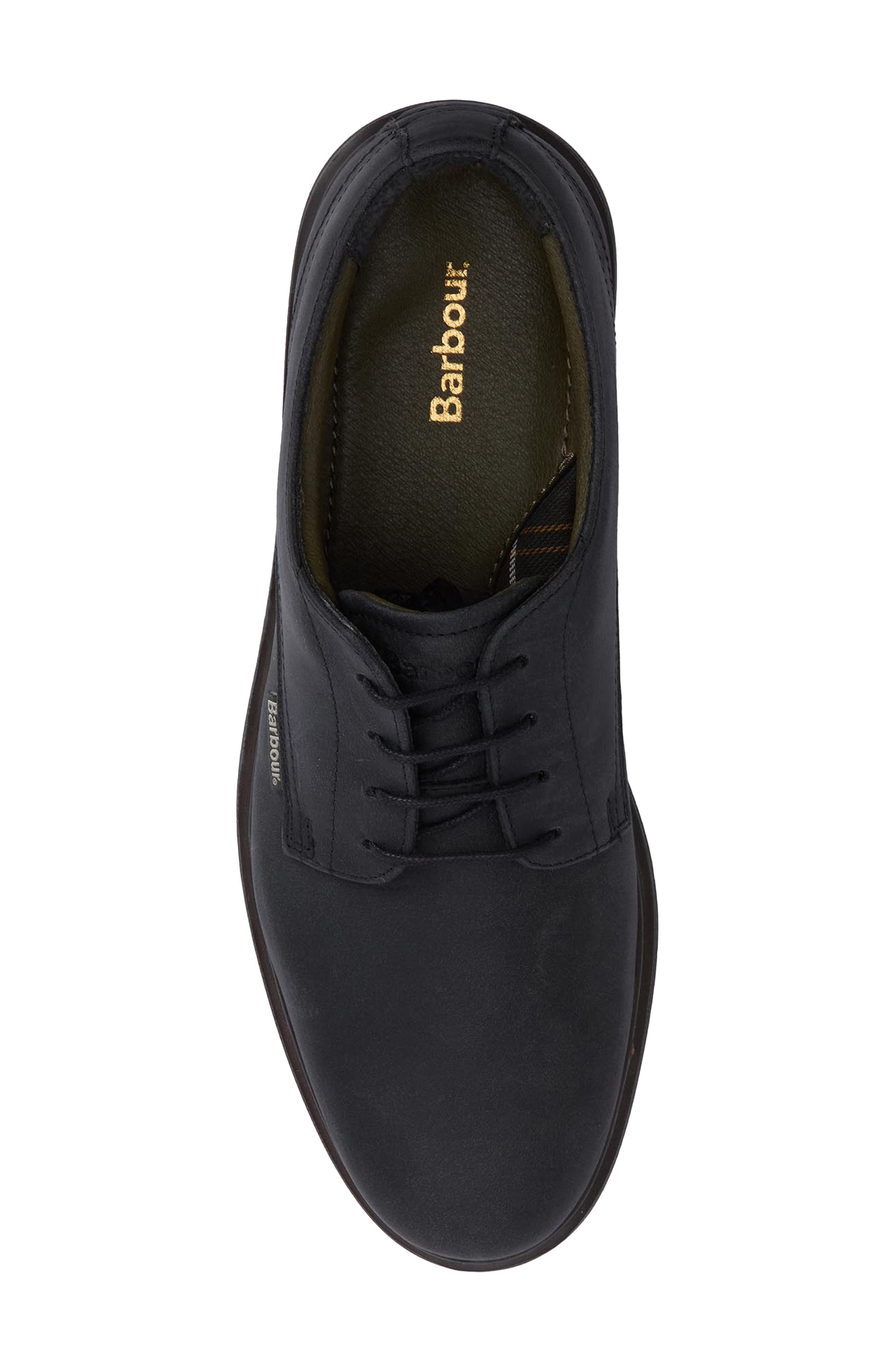 Barbour Carthy Plain Toe Derby in Black at Nordstrom - 3