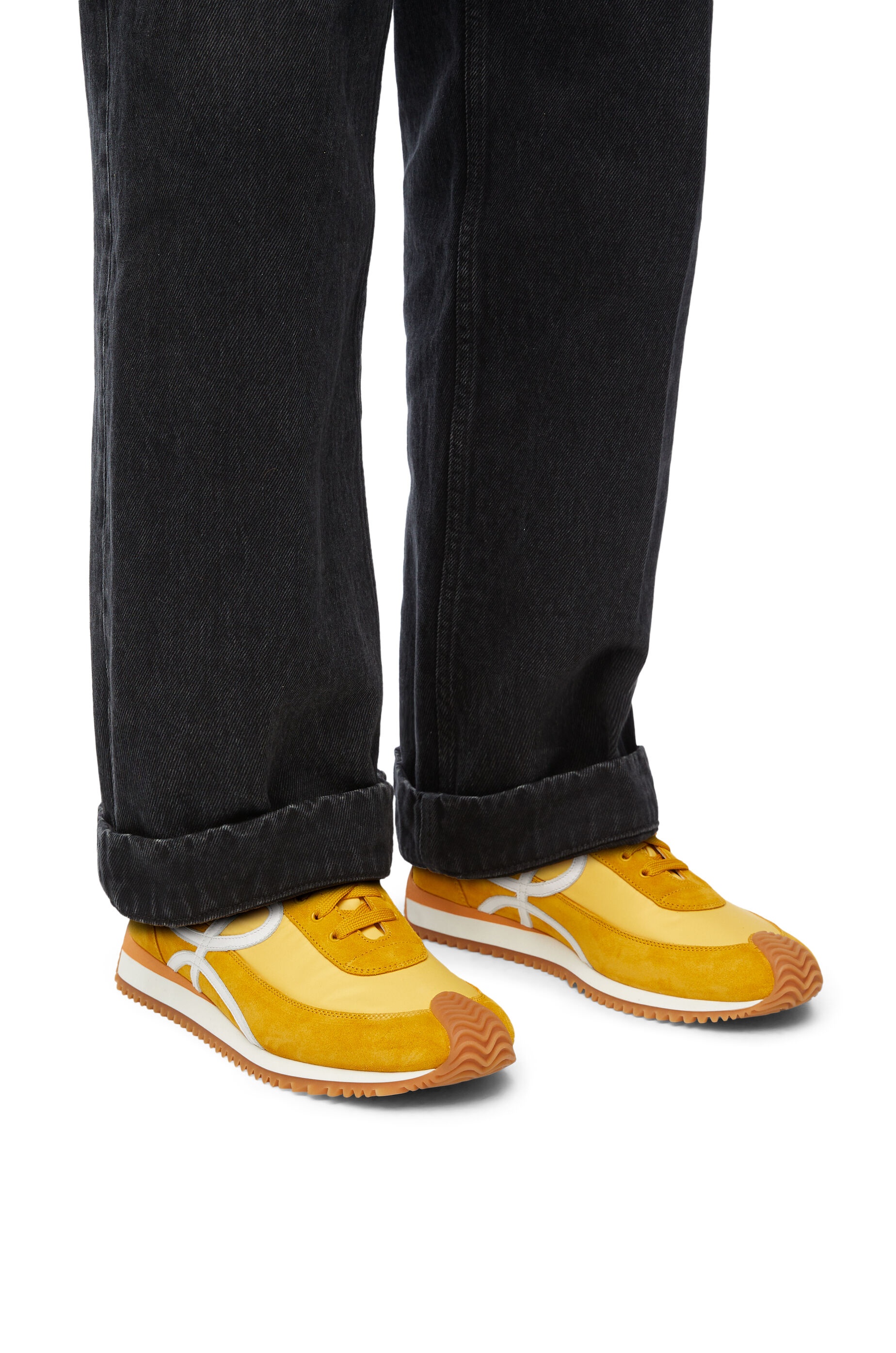 Flow Runner in nylon and suede - 2