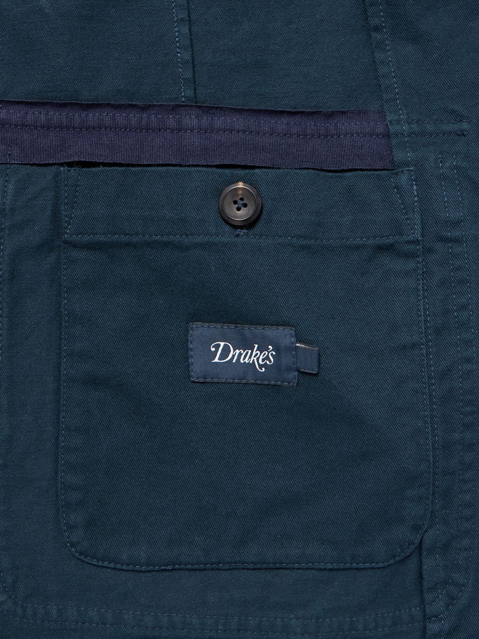 Mk. I Games Cotton-Twill Suit Jacket Navy - 5