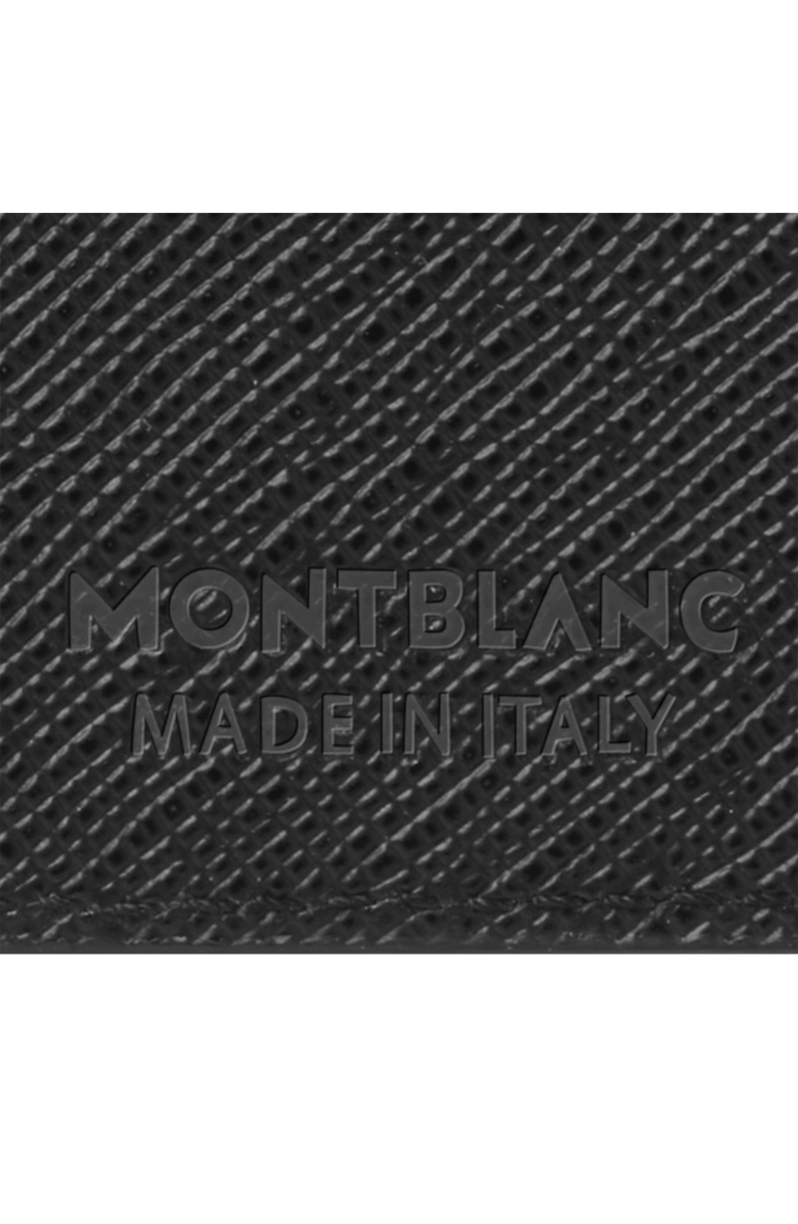 Montblanc Sartorial Trifold Leather Card Holder in Black at Nordstrom - 6