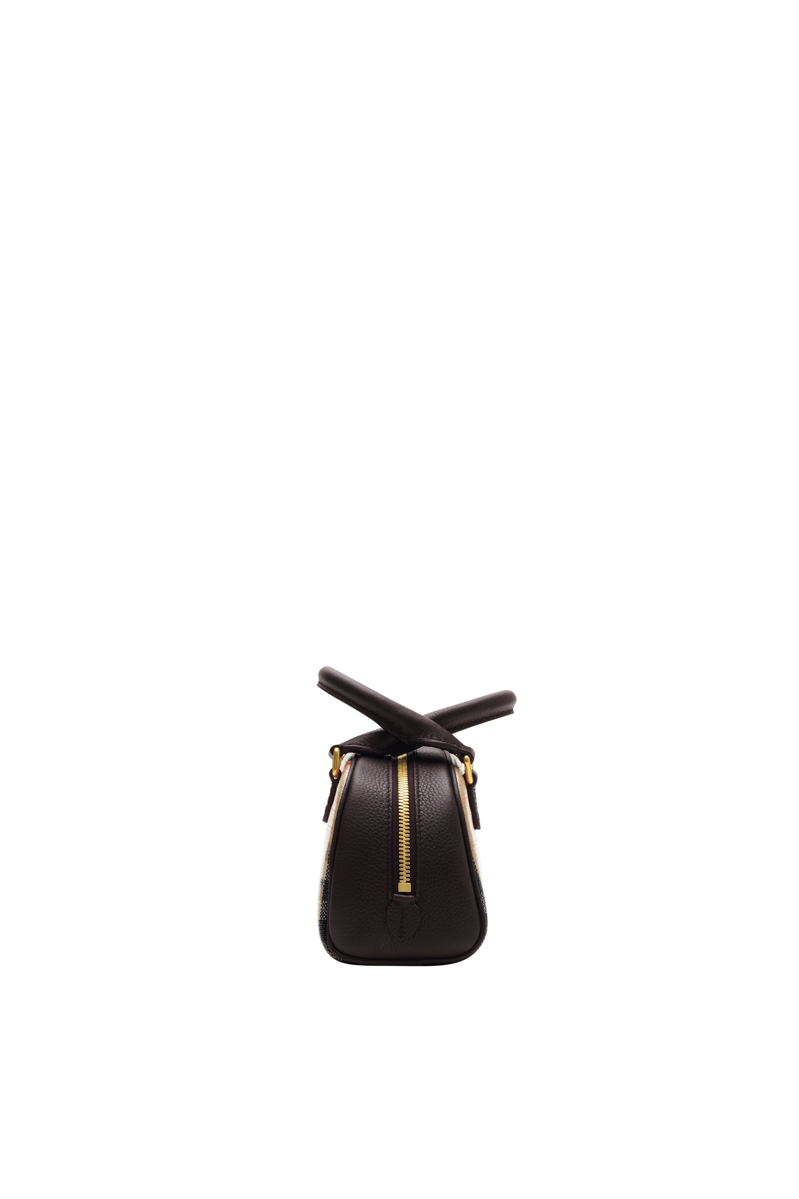burberry Mini Highlands Bowling Bag in Sand Beige at Nordstrom - 4