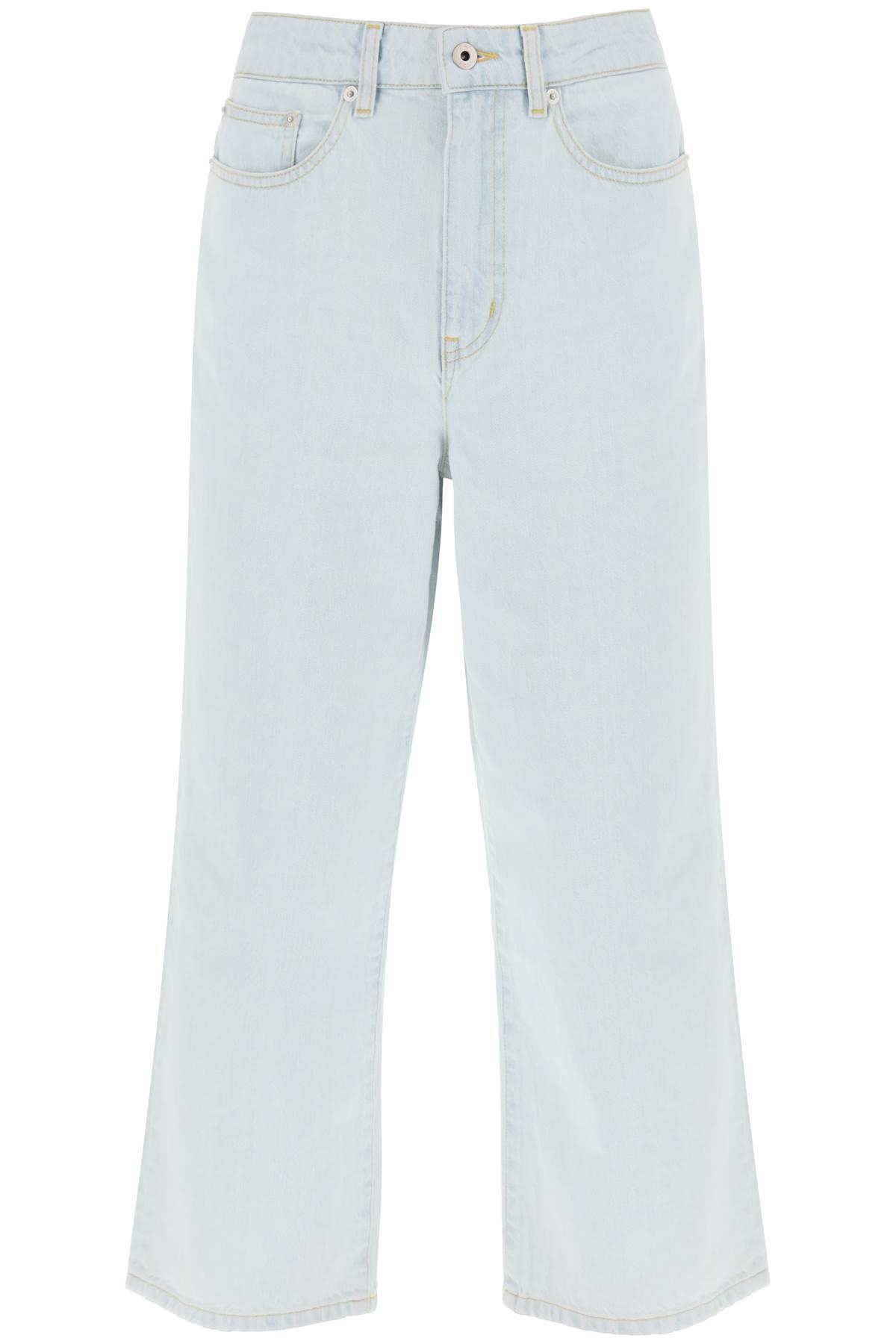 Kenzo 'Sumire' Cropped Jeans With Wide Leg - 1