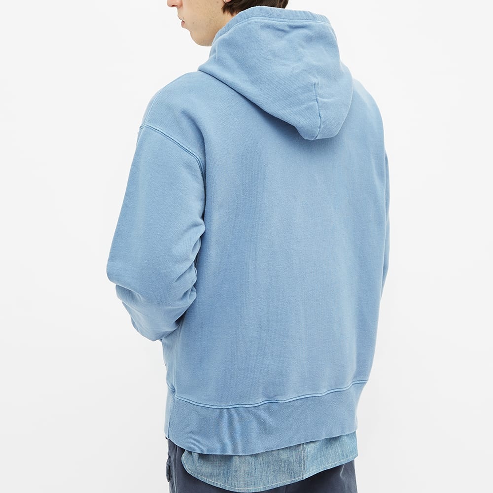 Nigel Cabourn Embroidered Logo Hoody - 5