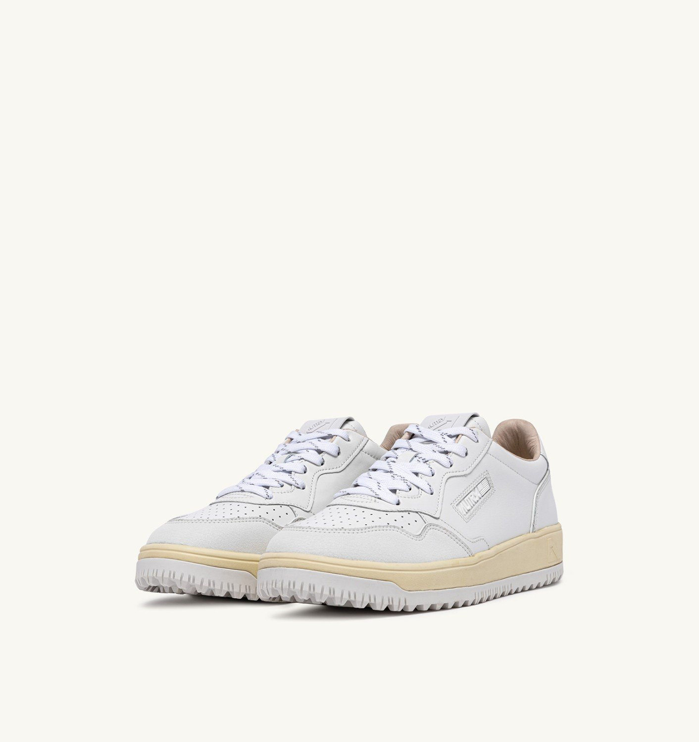 GOLF LOW SNEAKERS IN WHITE LEATHER - 2