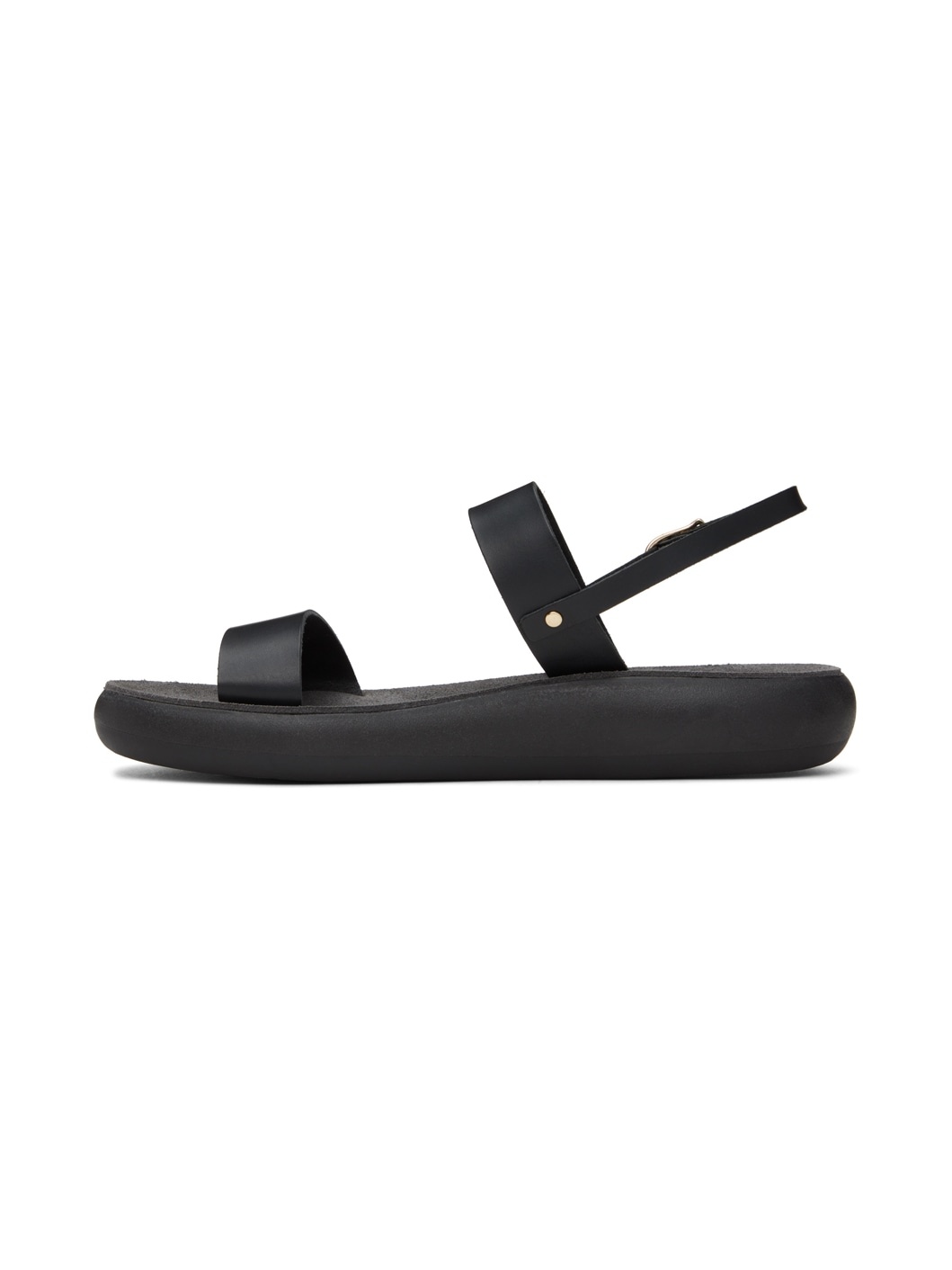 Black Clio Comfort Sandals - 3