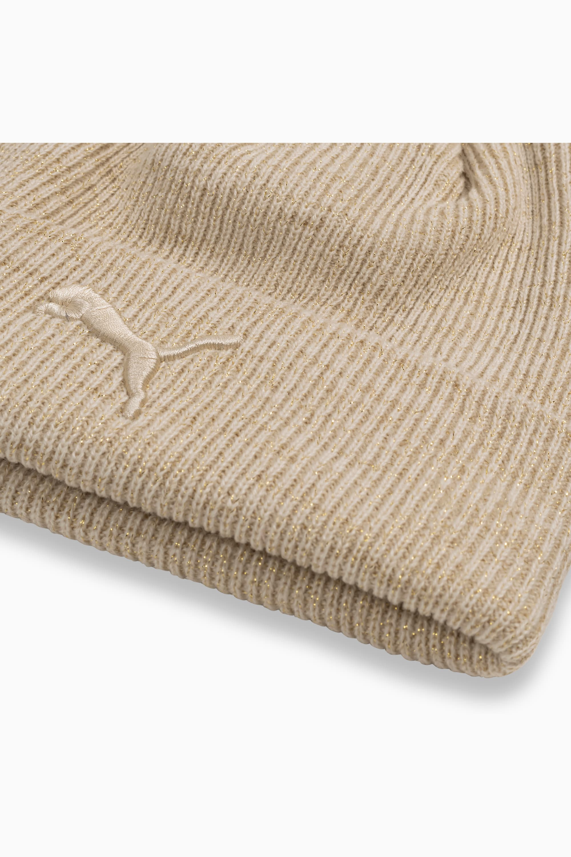 Tonal Ribbed Lurex Knit Bean Women - 3