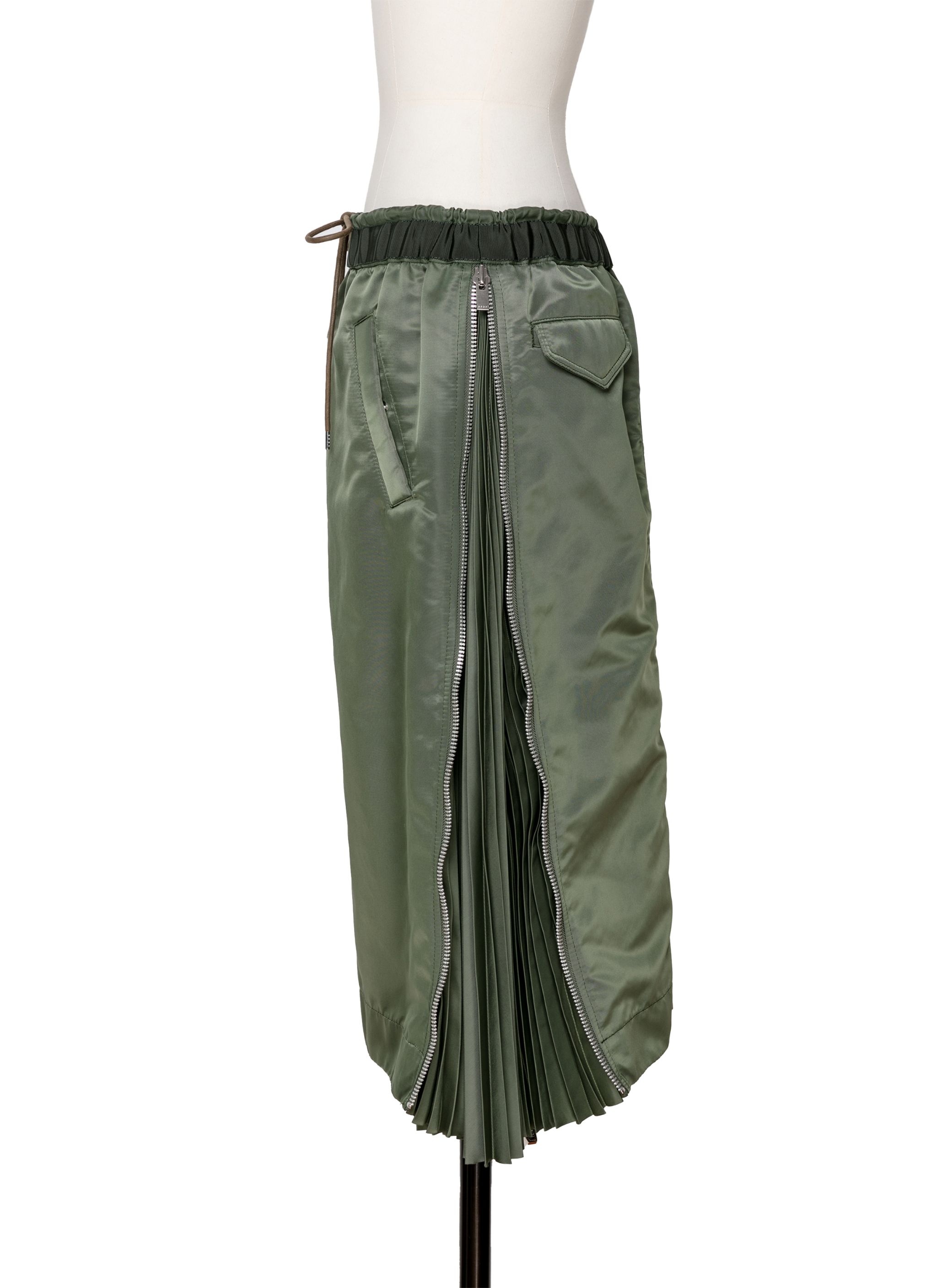 Nylon Twill Skirt - 3