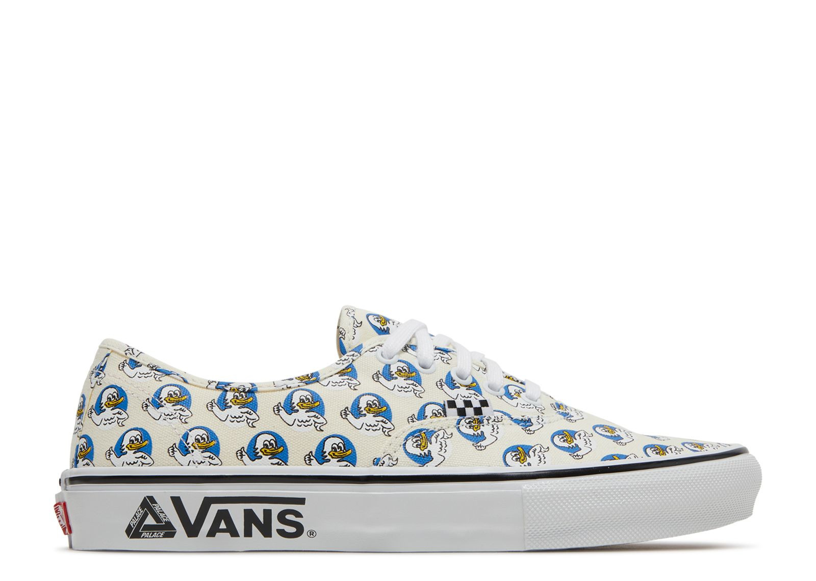 PALACE X SKATE AUTHENTIC 'JEREMY THE DUCK - CLASSIC WHITE' - 1