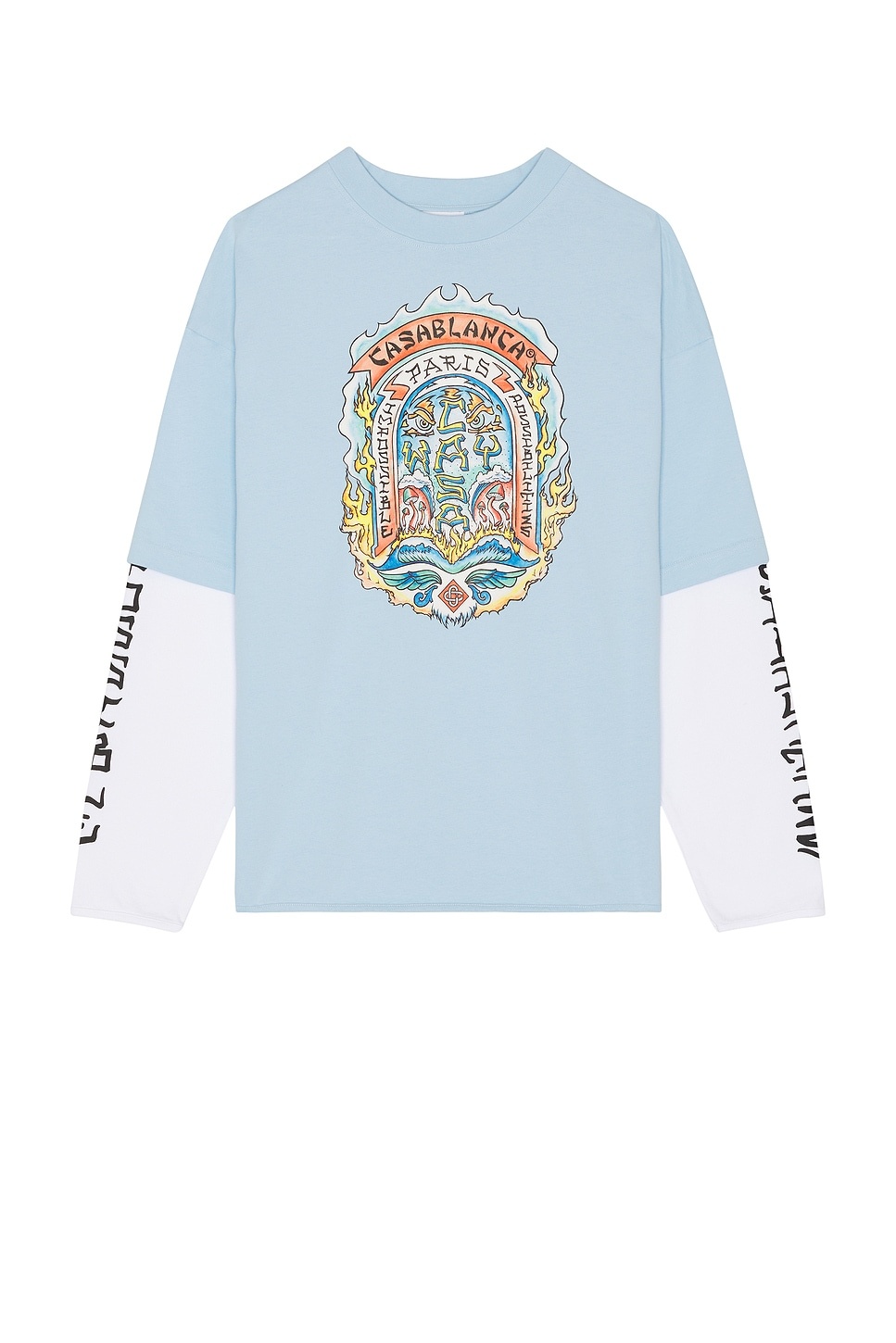 Double Layer Printed Tee - 1