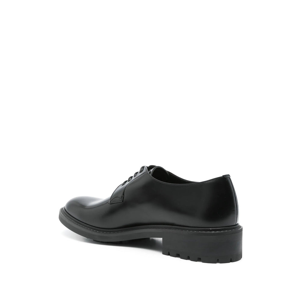 Saint Laurent Black Derby Shoes Men - 2