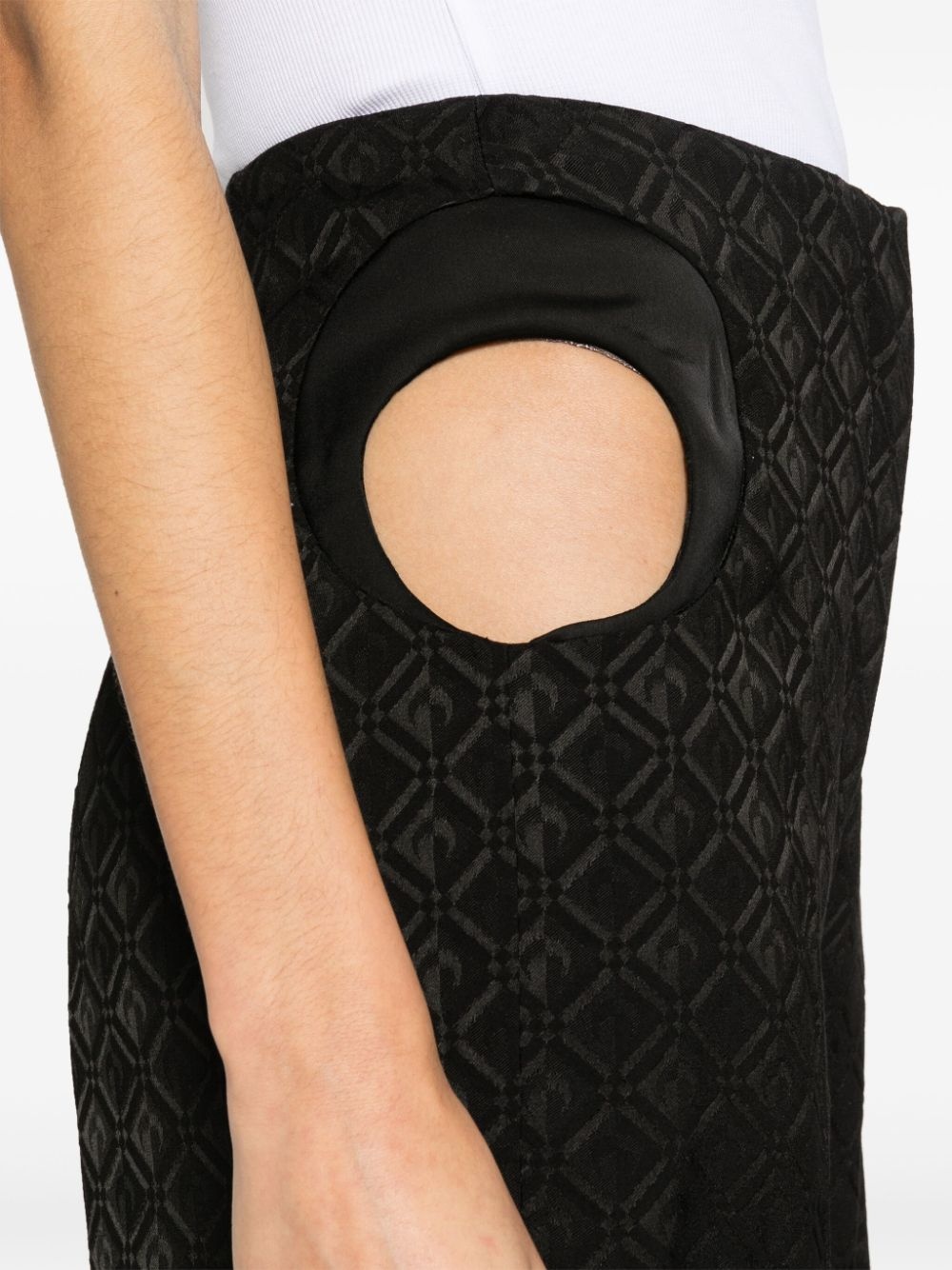 Moon Diamant-jacquard trousers - 5