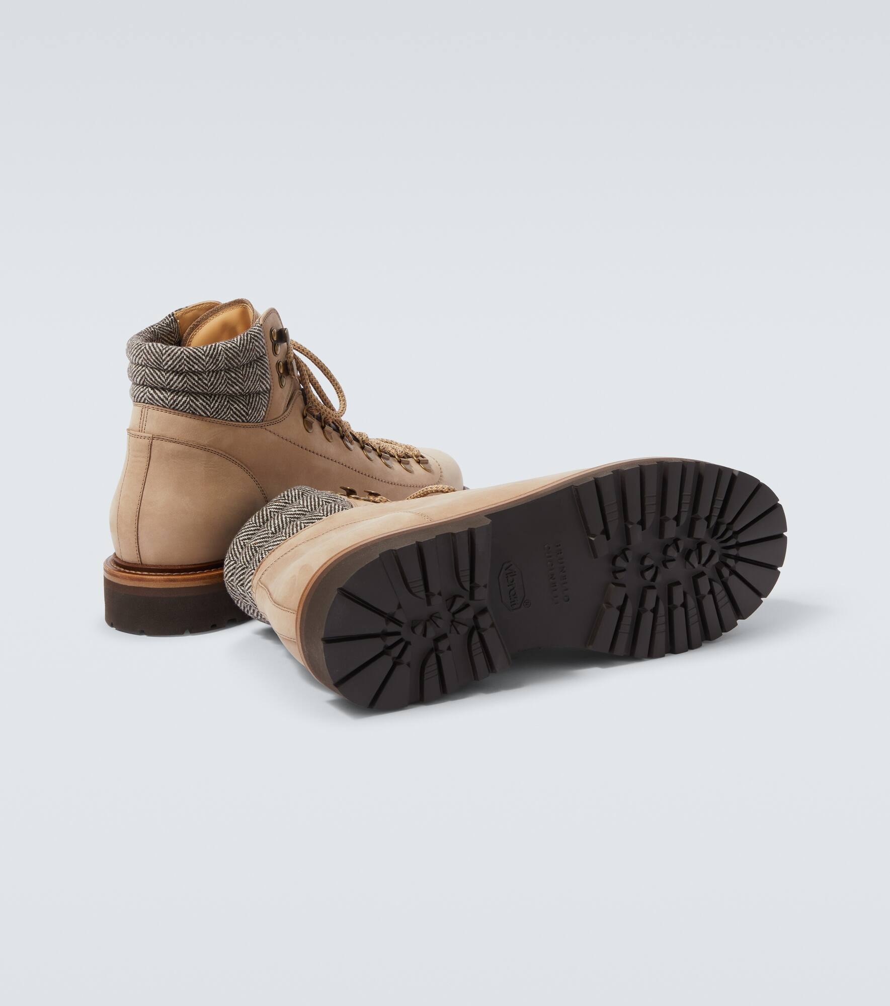 Leather hiking boots - 7