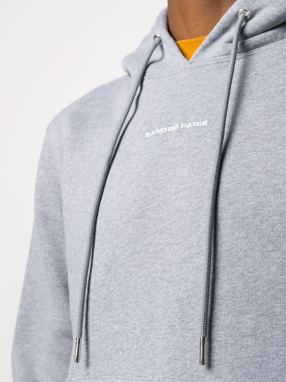 logo-embroidered hoodie - 5