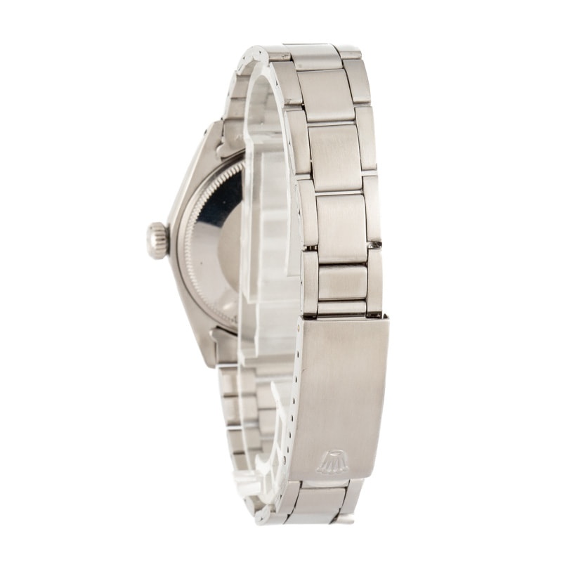 Vintage Rolex Date 1500 Silver Index Dial - 3