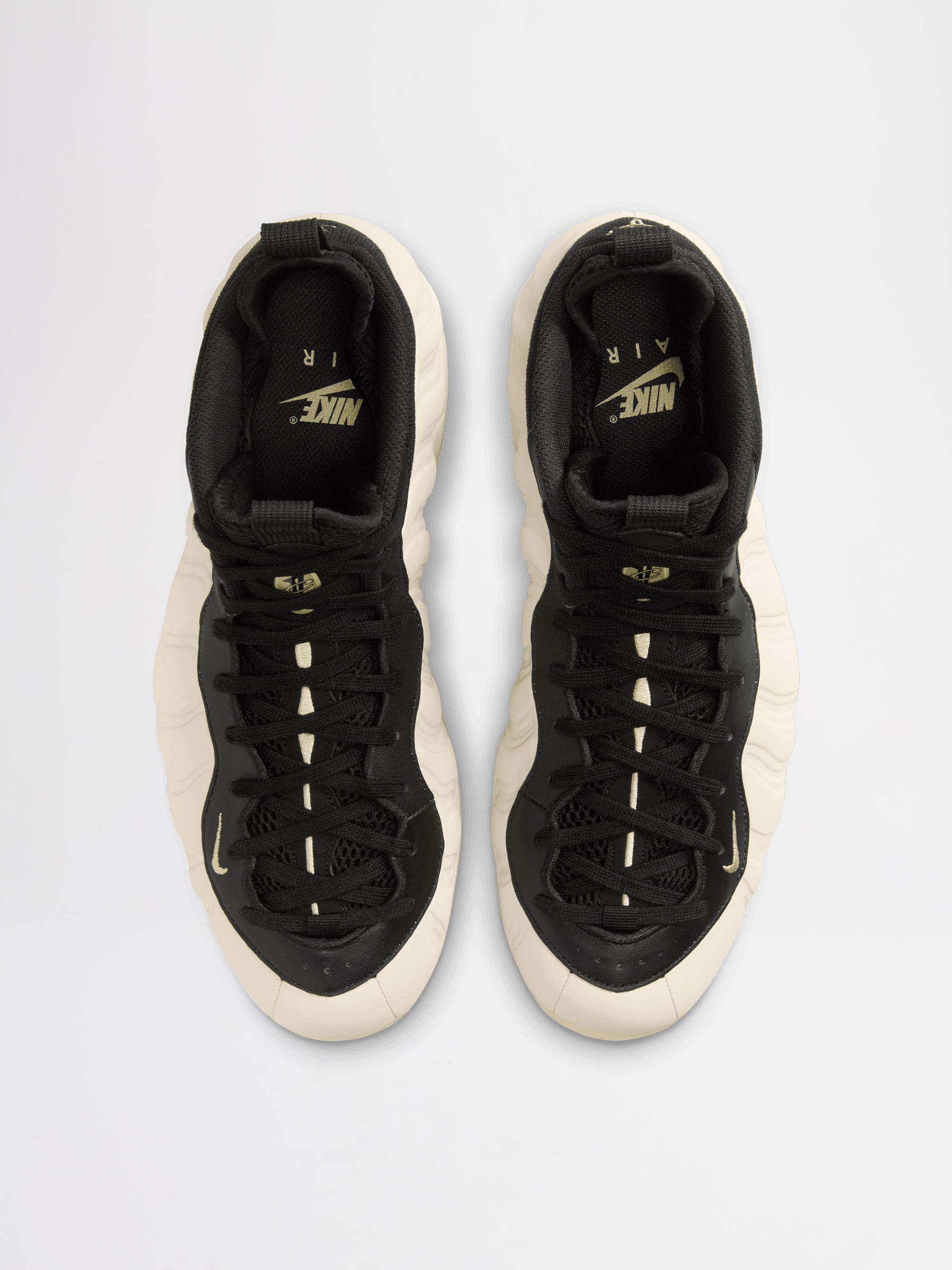 NIKE AIR FOAMPOSITE ONE BLACK / TEAM GOLD - 5