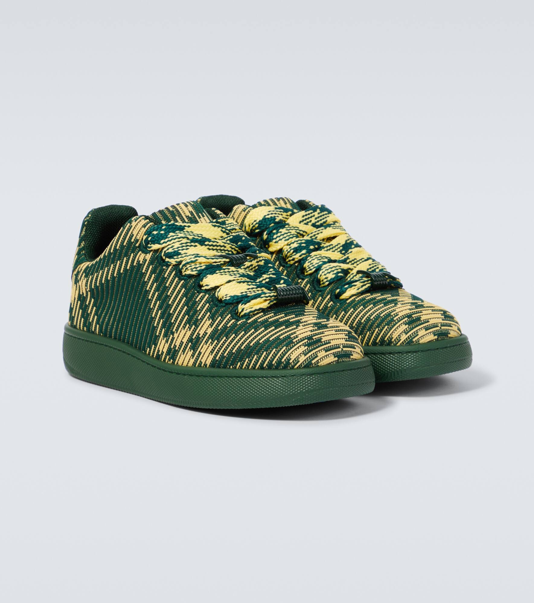 Burberry check sneakers - 5