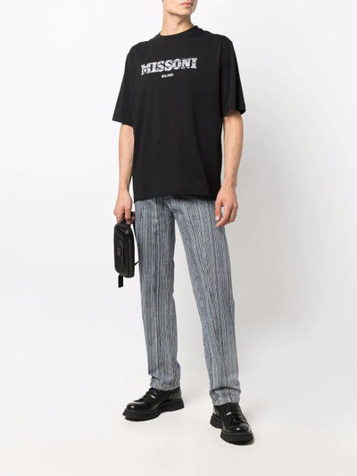 Missoni logo-print cotton T-shirt outlook