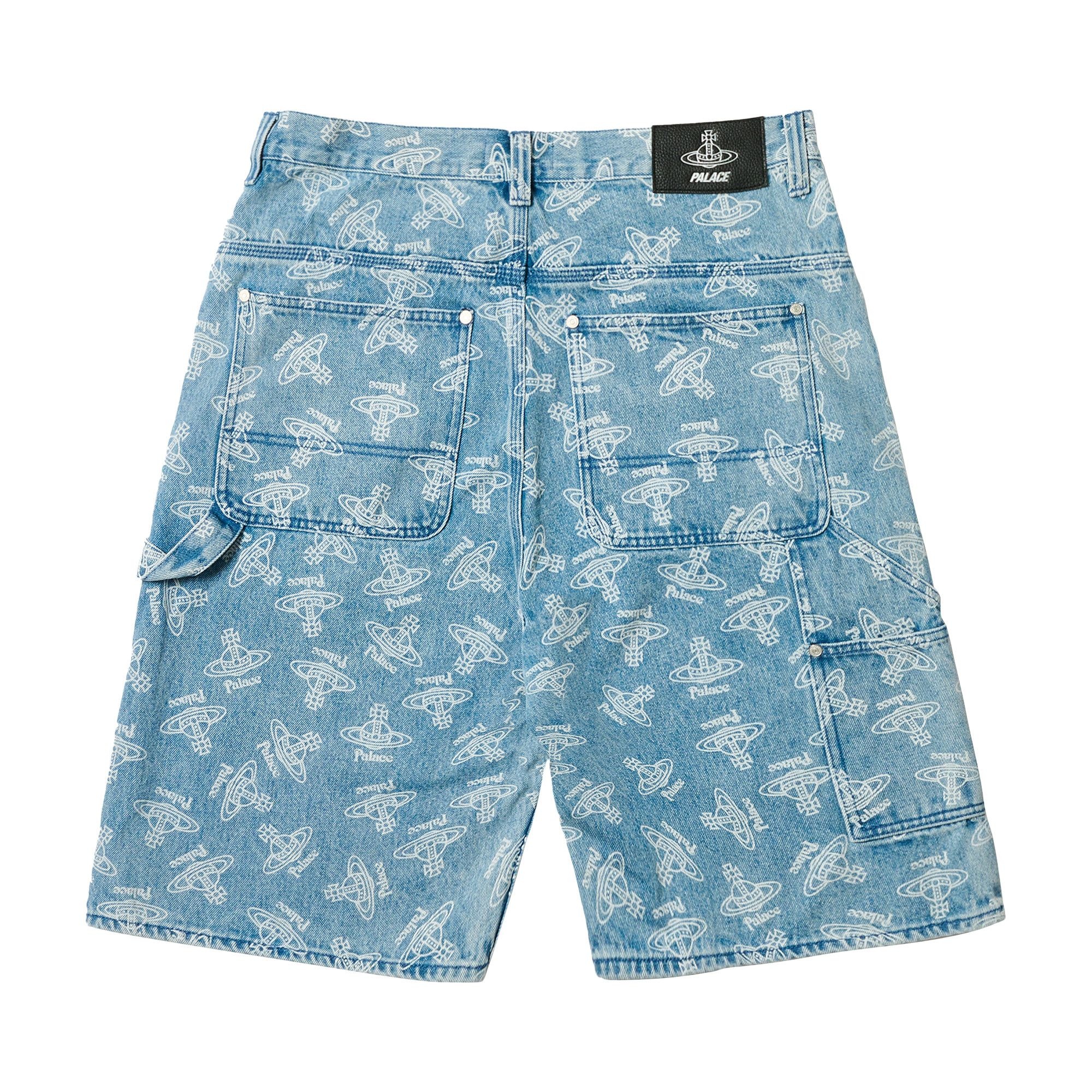 Palace x Vivienne Westwood Denim Short 'Orb Stone Wash' - 2