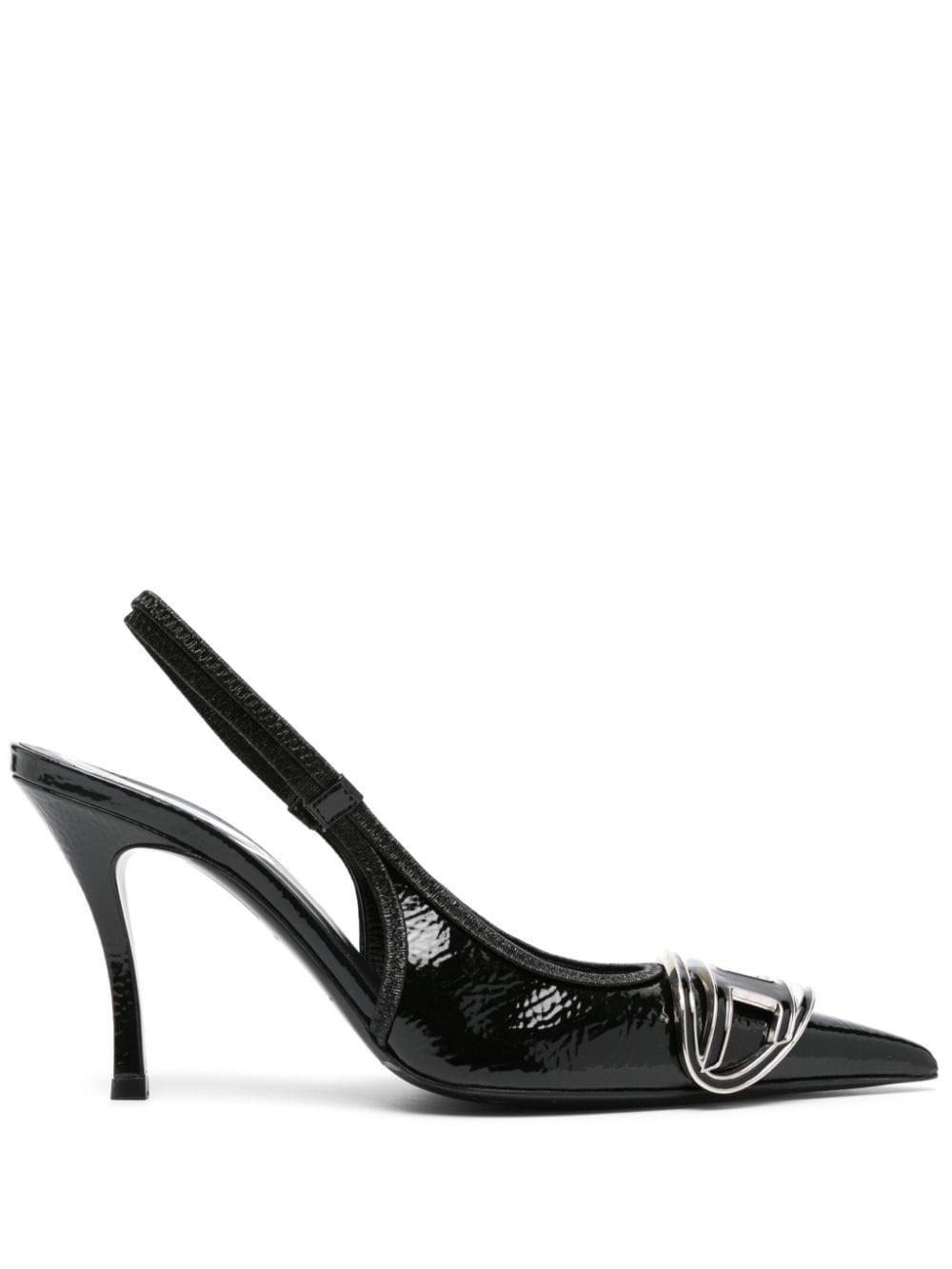 95mm Décoletté slingback pumps - 1