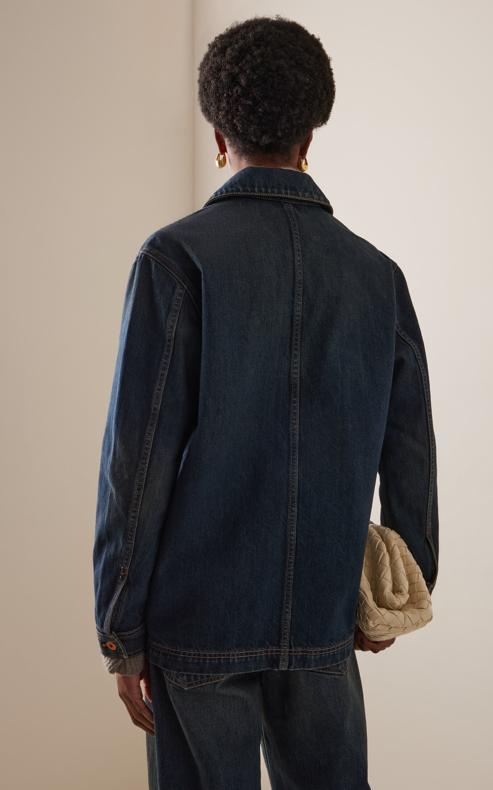 Denim Worker Jacket dark wash - 4