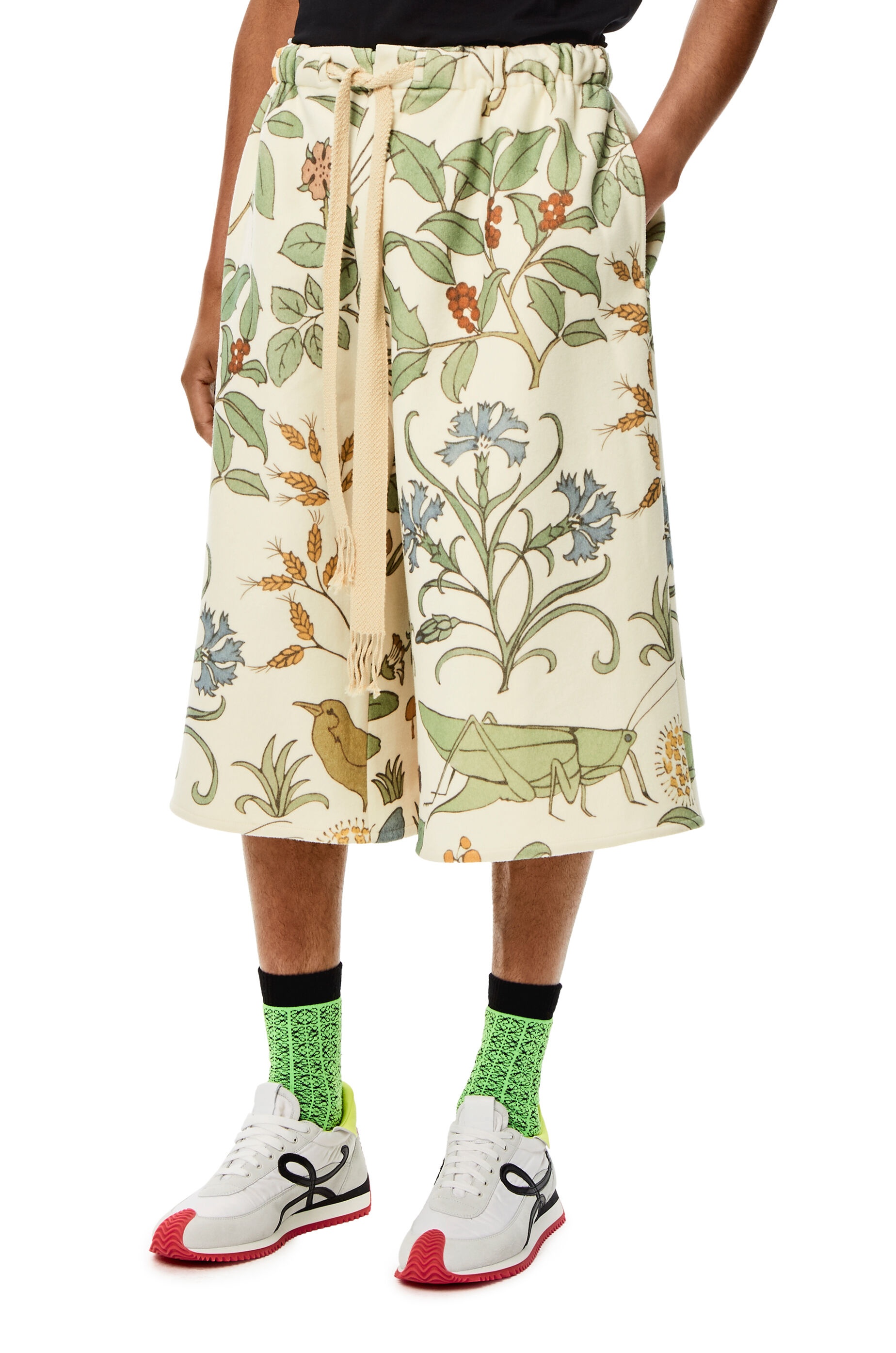 Herbarium shorts in wool - 3