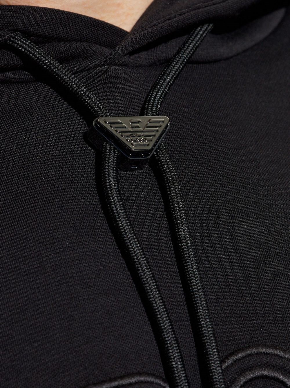 Logo cotton hoodie - 2