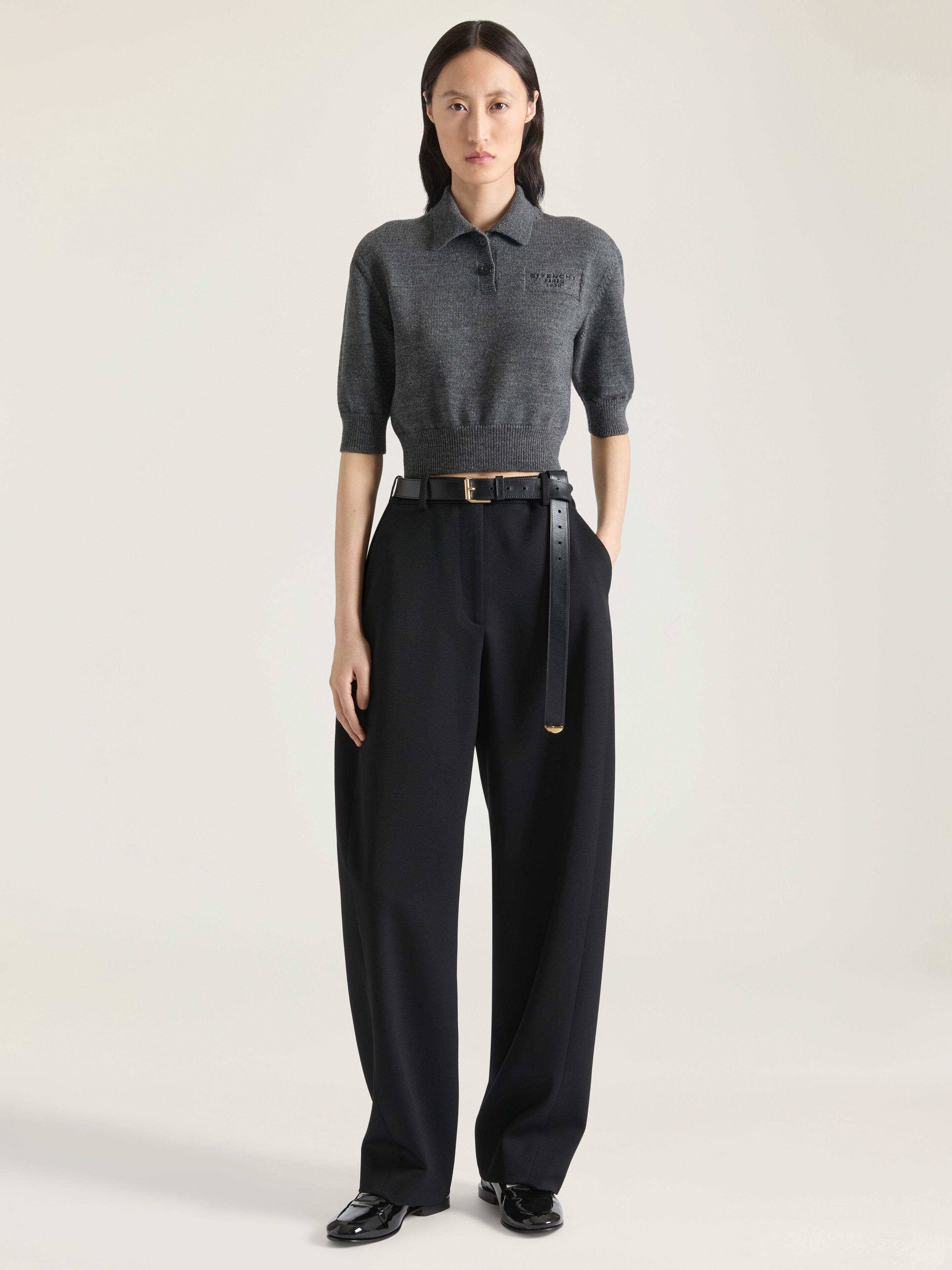 POLO TOP IN WOOL - 2