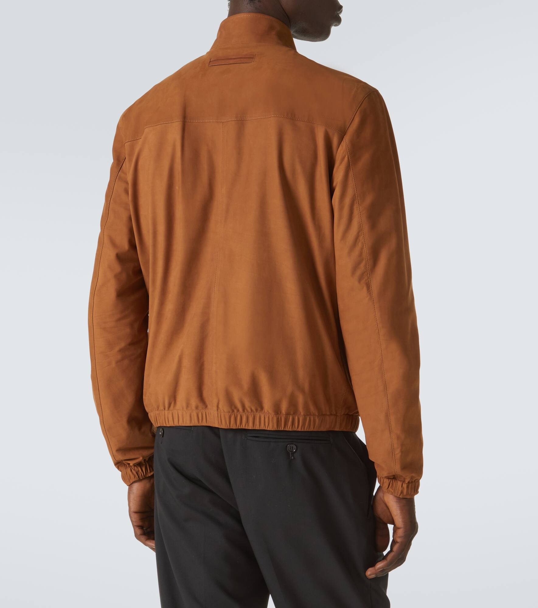 Reversible leather blouson - 4