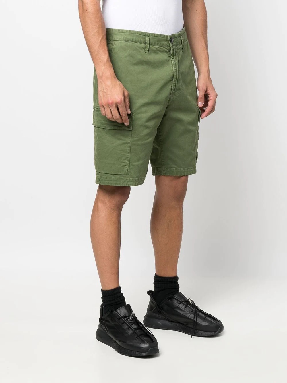 knee-length bermuda shorts - 3