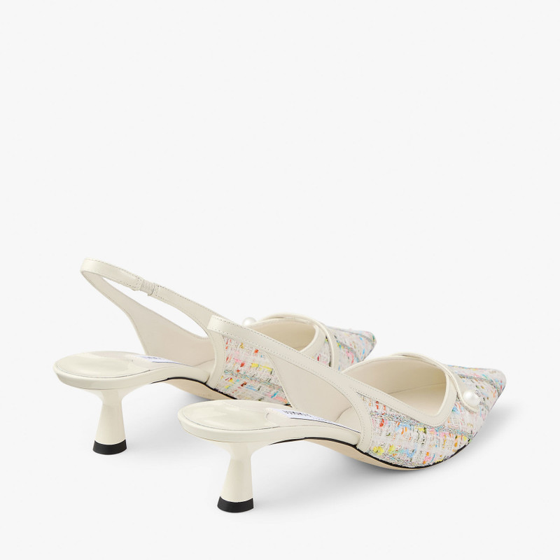 Amita 45 Yellow Buttermilk Patent Leather Pumps 6