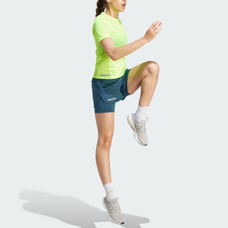 (WMNS) adidas Ultimate Knit T-Shirt 'Green' IM1863 4
