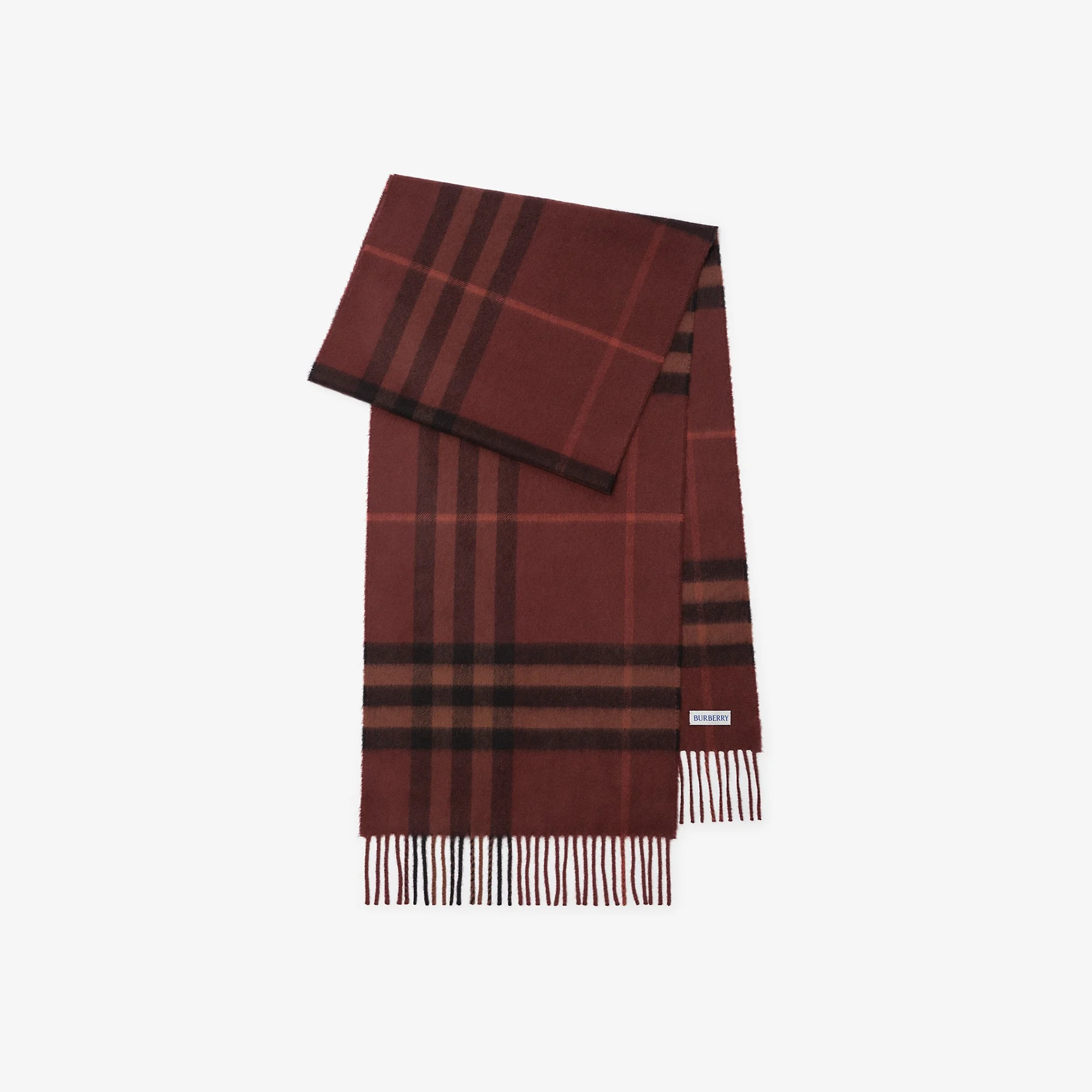 Check Cashmere Scarf - 1
