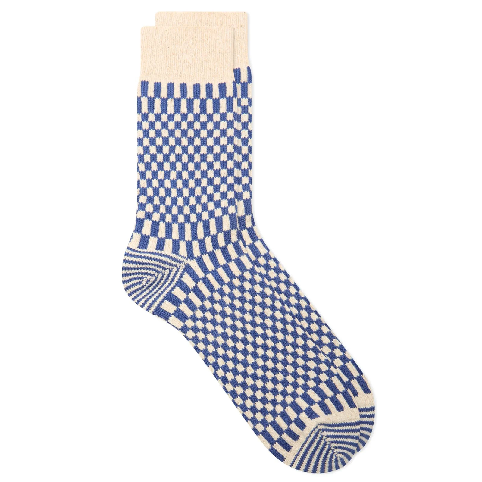 RoToTo Checkerboard Pattern Sock - 1
