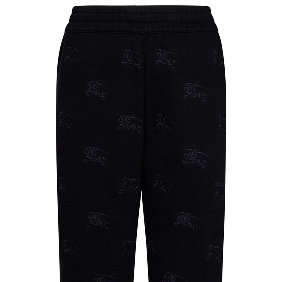 Burberry Larkan Ekd-Embroidered Cotton Track Pants - 7