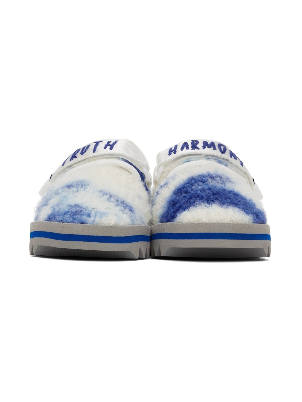 White & Blue Suicoke Edition Dyed Zavo Sandals - 2