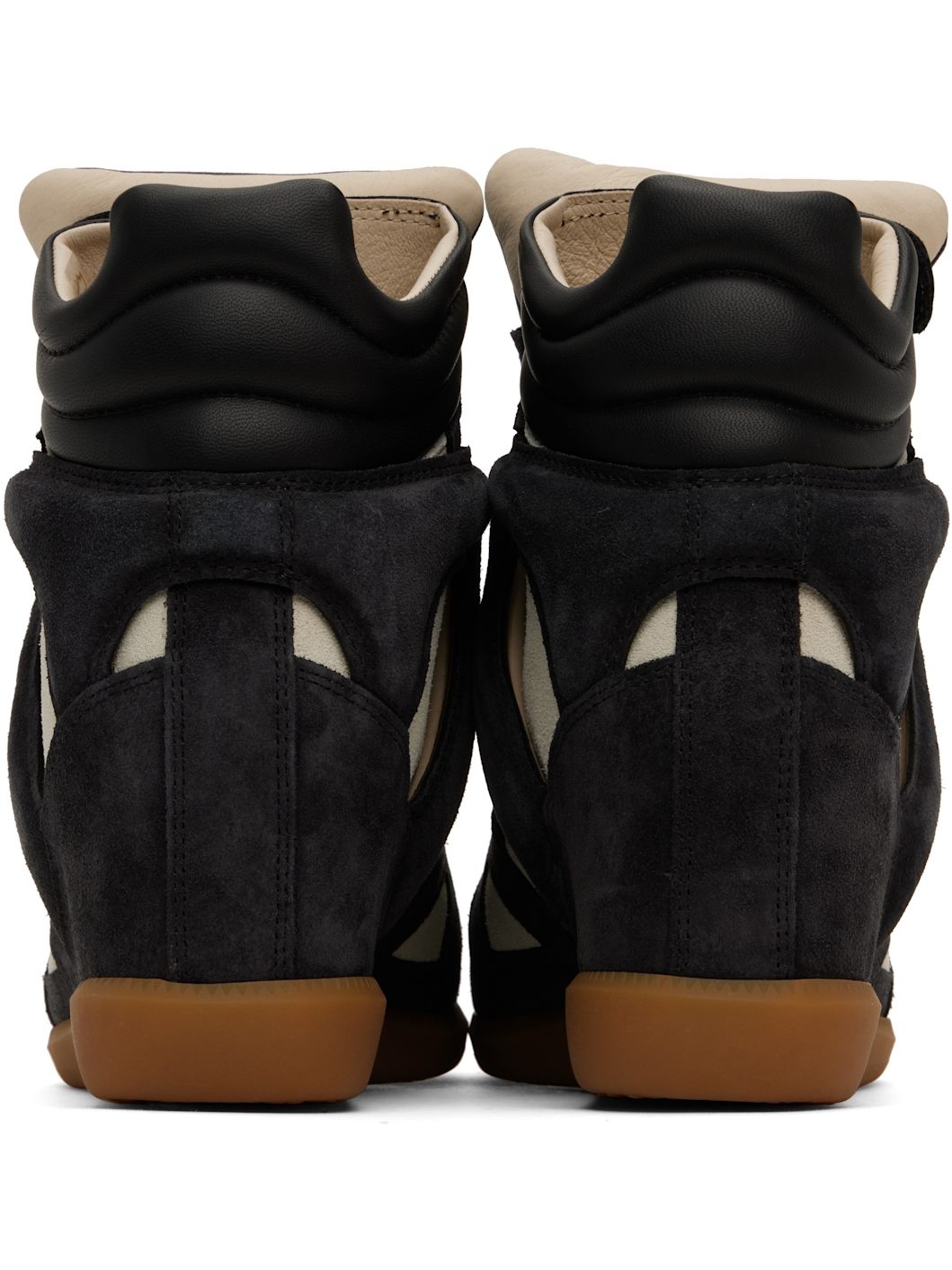 Black & Off-White Bekett Sneakers - 2