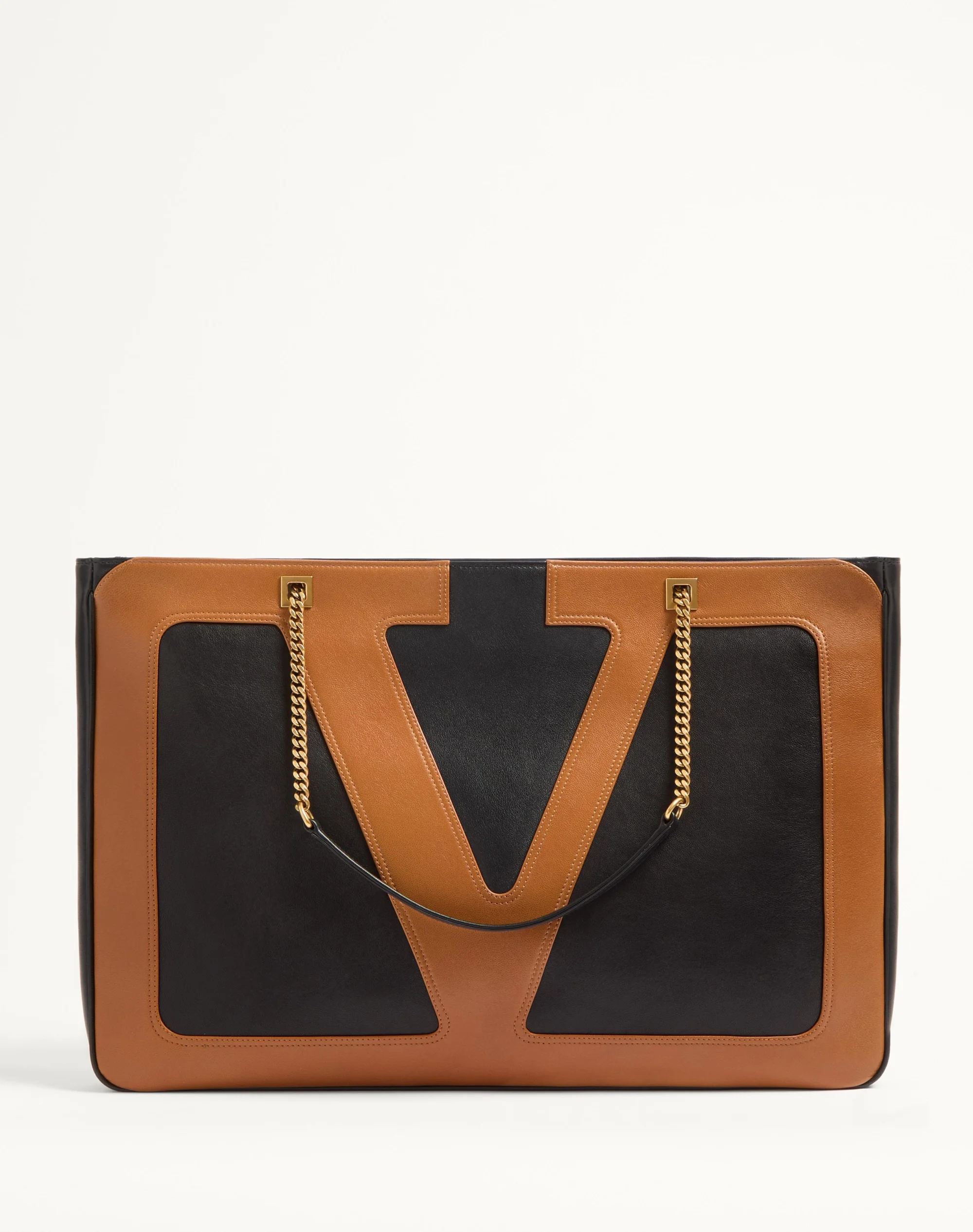 VALENTINO GARAVANI VIVA SUPERSTAR NAPPA LEATHER SHOPPER - 1