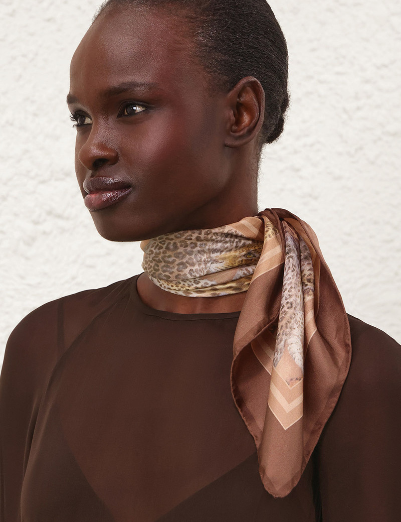 Zimmermann PRINTED SILK SQUARE 70 outlook