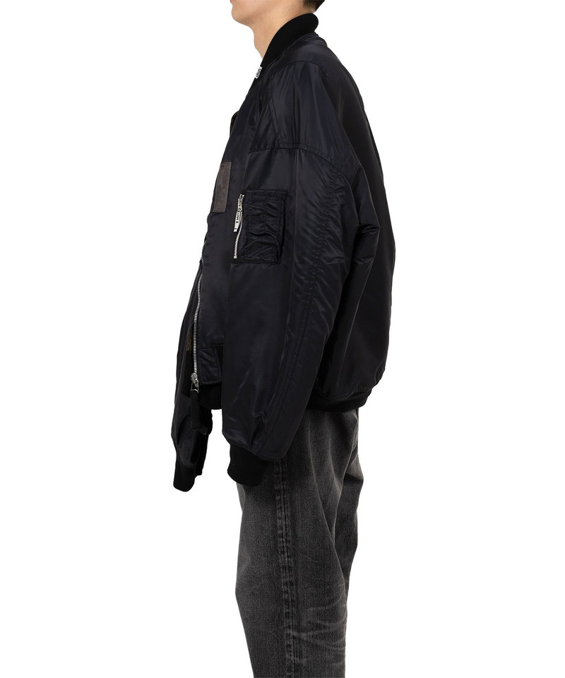 Front Layered Flight Jacket 4