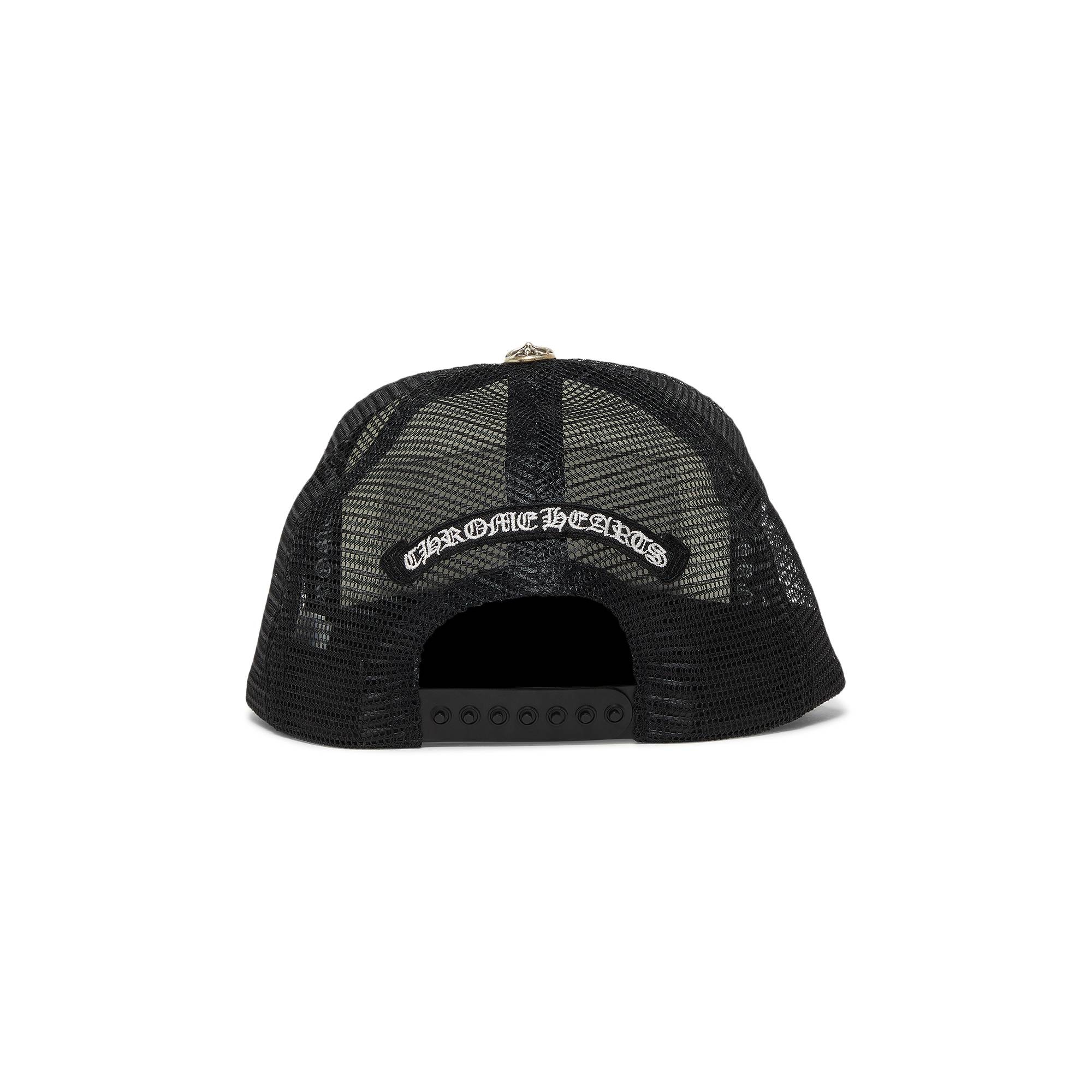 Chrome Hearts Chomper Hollywood Trucker Hat 'Black/White' - 4