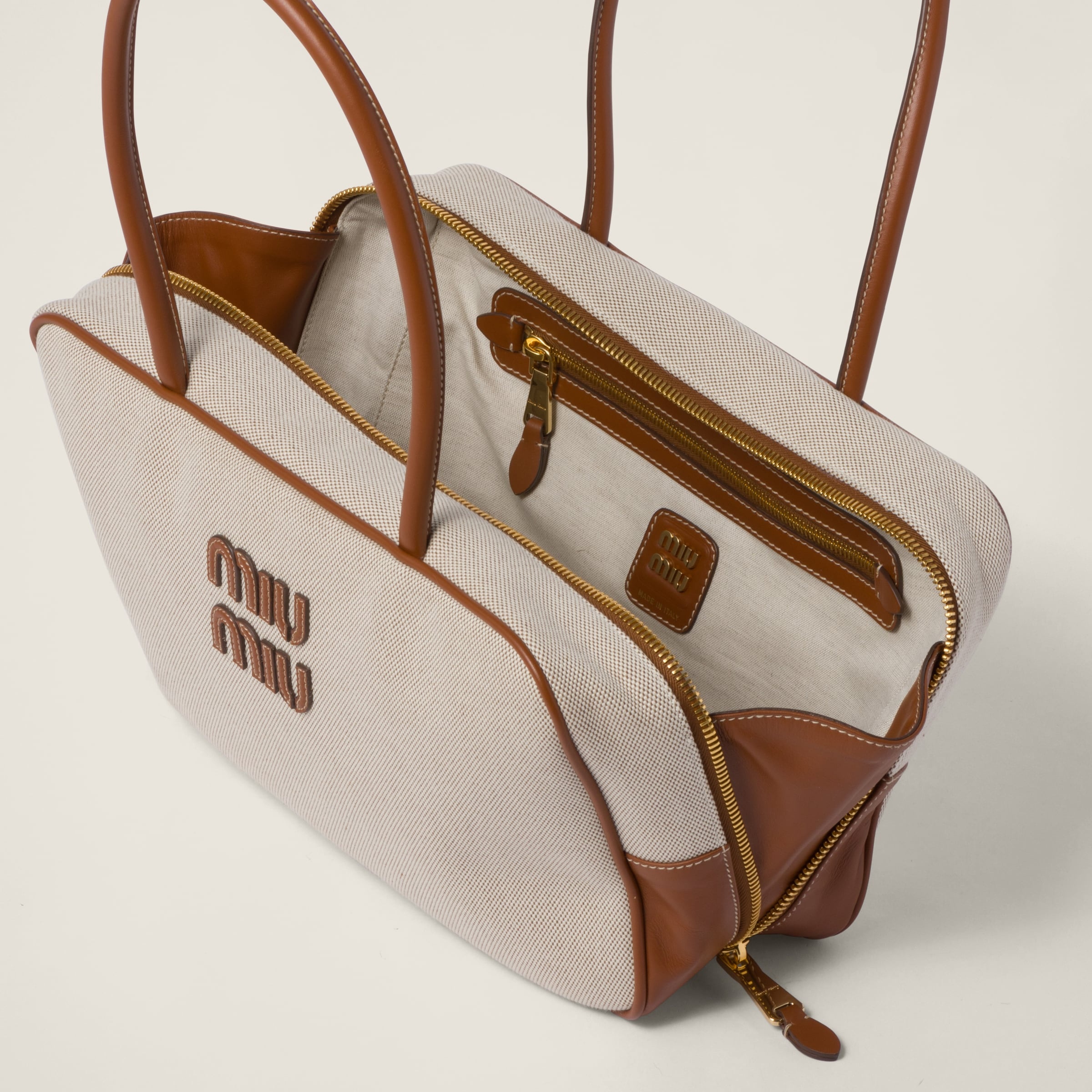 Canvas top-handle bag - 6